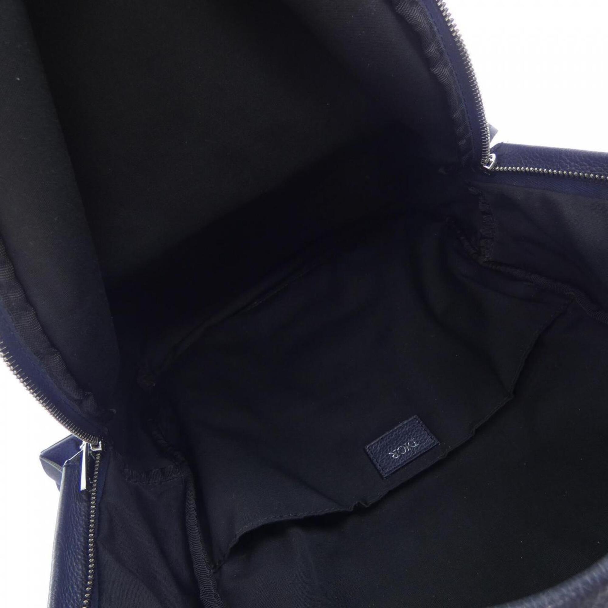 Christian Dior Navy Nylon Backpack (Pre-Owned)