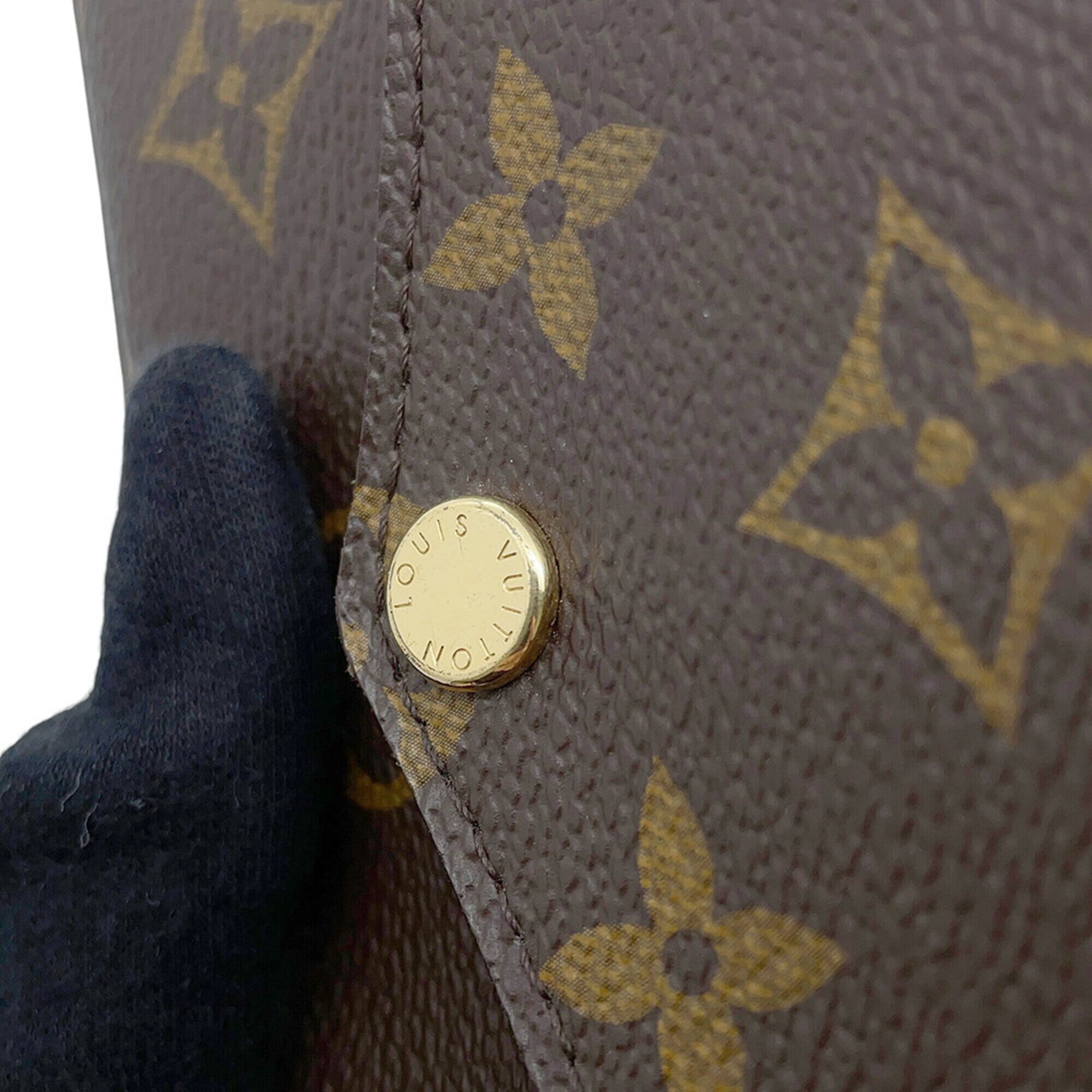 Louis Vuitton Monogram Fuchsia Monogram Chain/Shoulder Wallet (Pre-Owned)