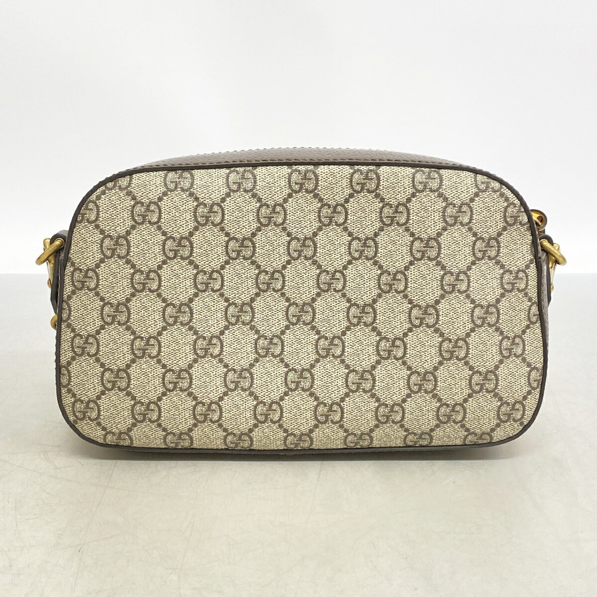 Gucci Brown Pvc Shoulder Bag (Pre-Owned)