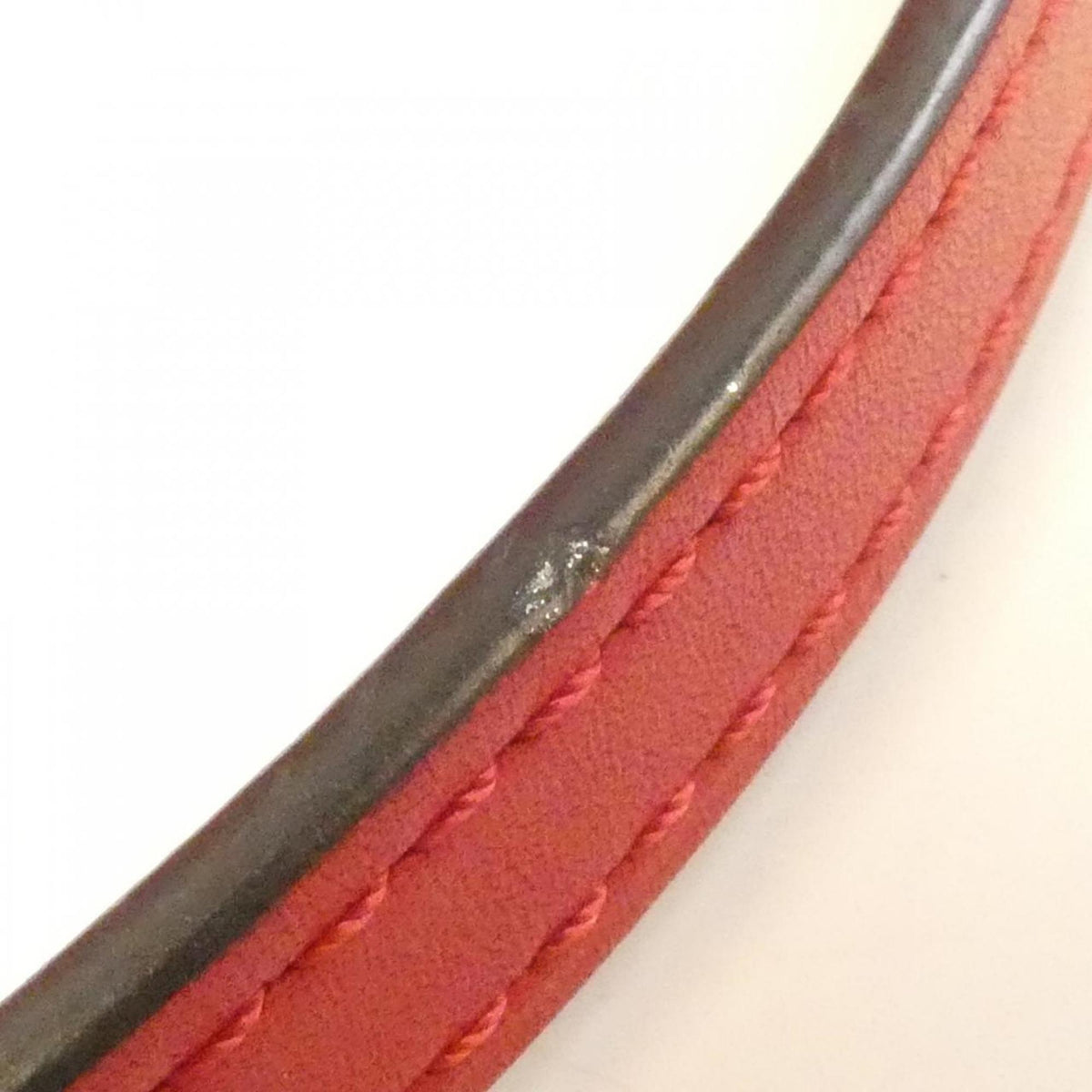 Louis Vuitton Rubis Noisette Leather Handbag (Pre-Owned)