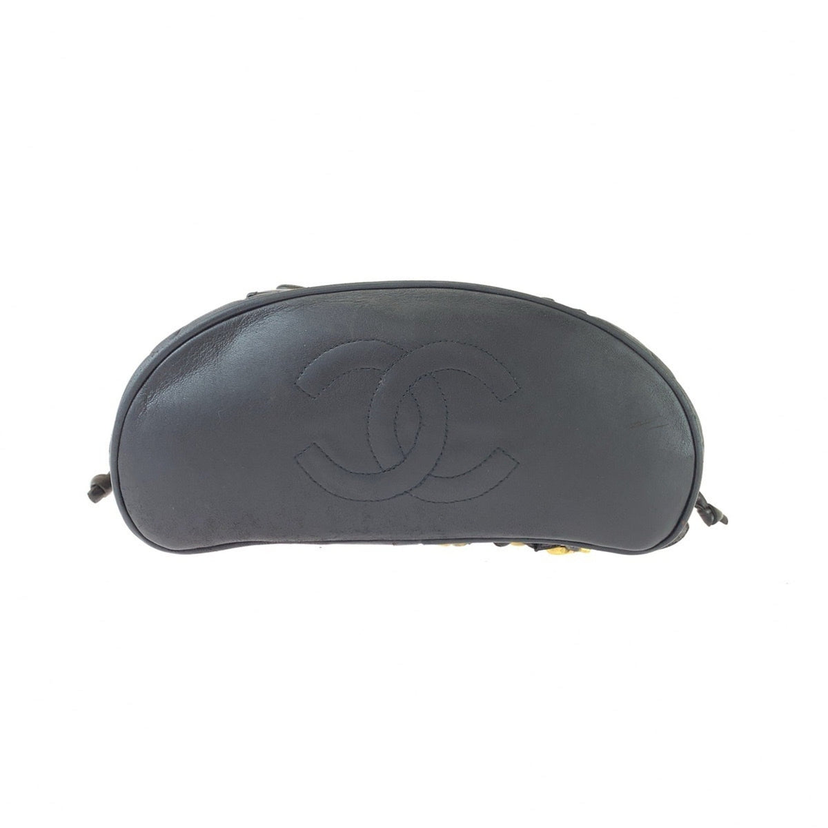 Chanel Black Leather Backpack (Pre-Owned)