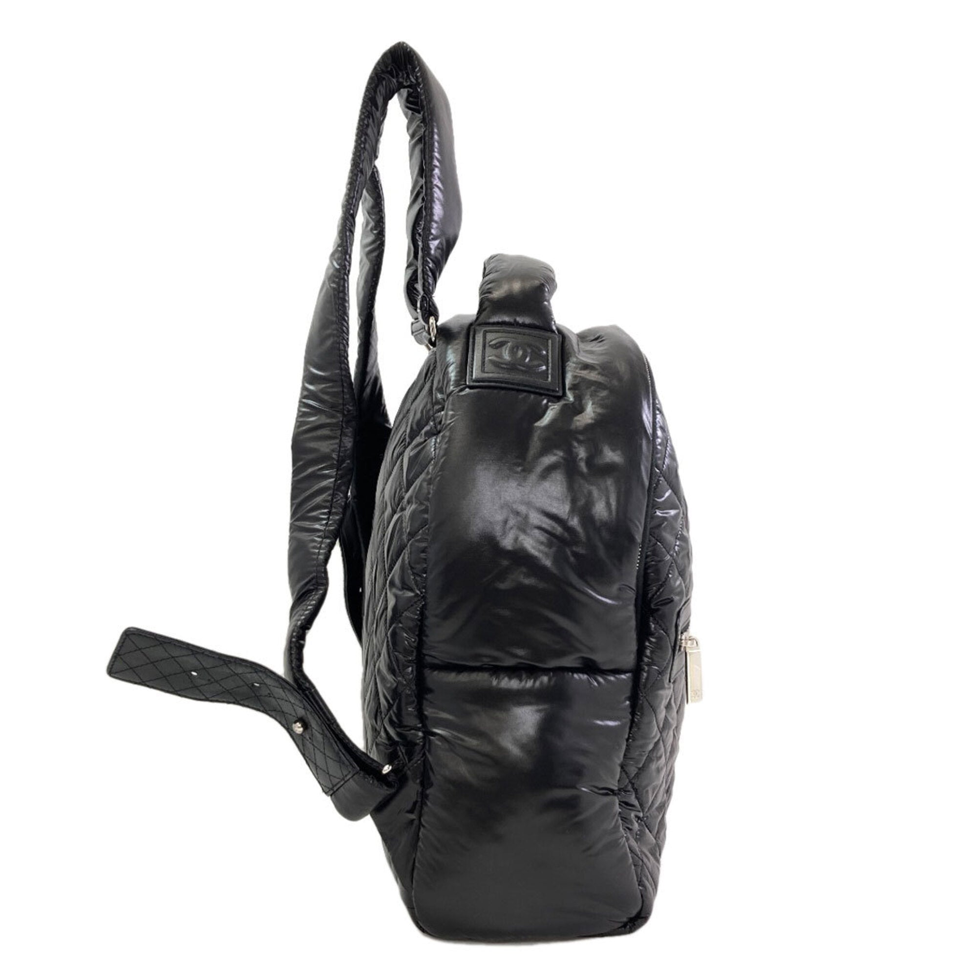 Chanel Black Nylon Backpack (Pre-Owned)
