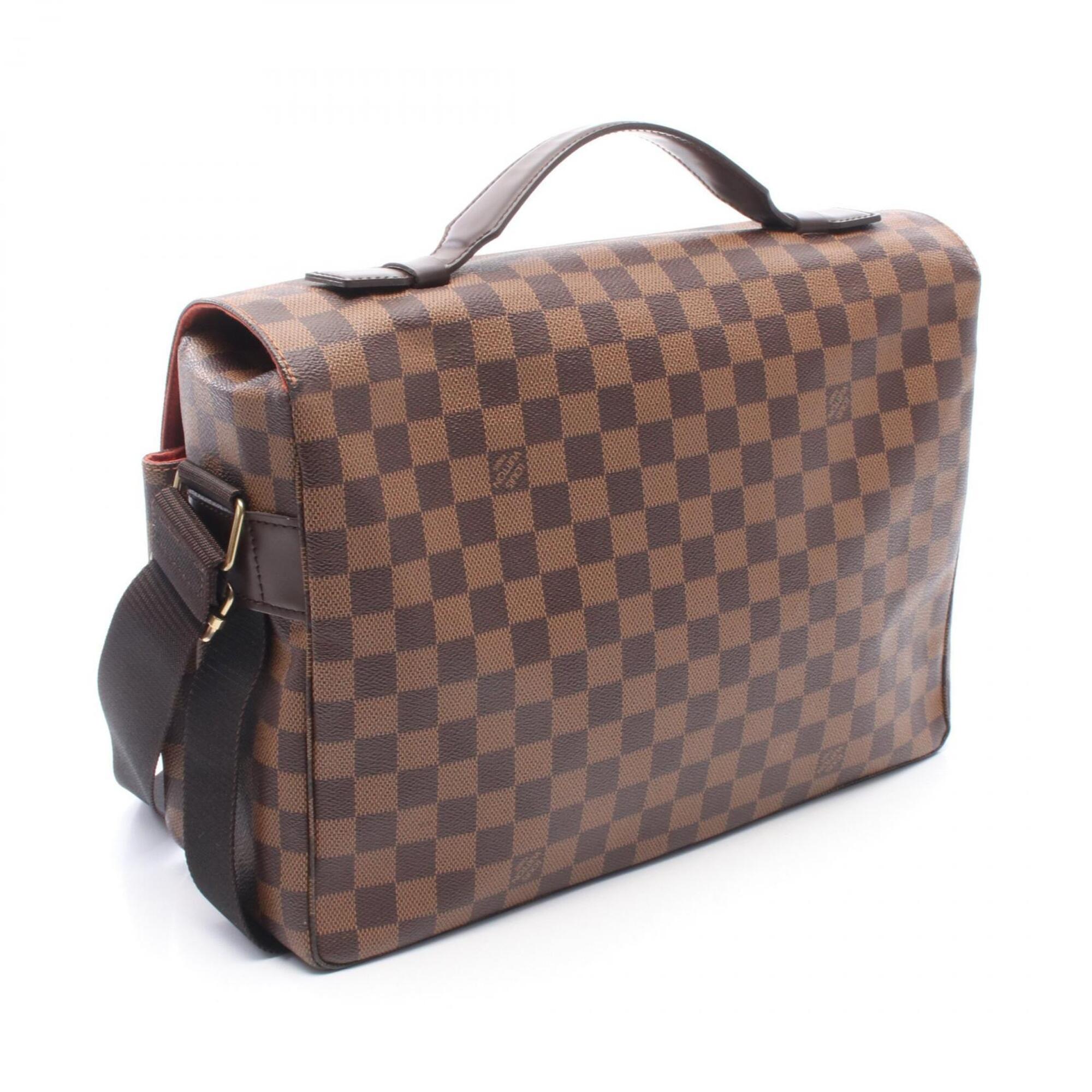 Louis Vuitton Brown Damier Canvas Damier Canvas Handbag Shoulder Bag (Pre-Owned)