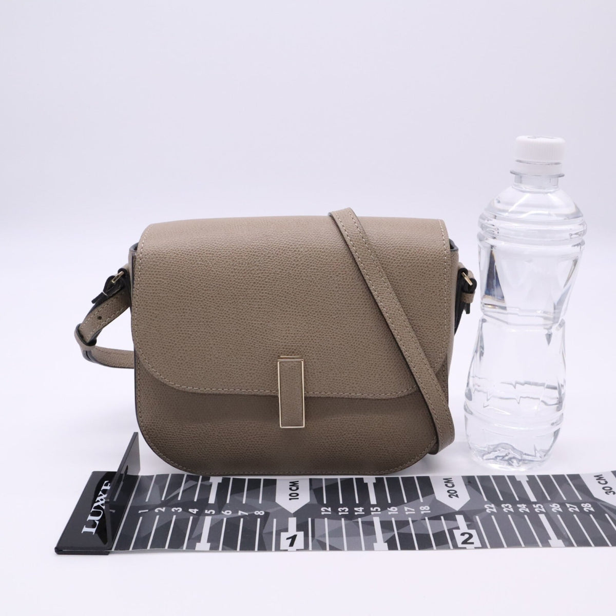 Valextra Brown Leather Shoulder Bag (Pre-Owned)