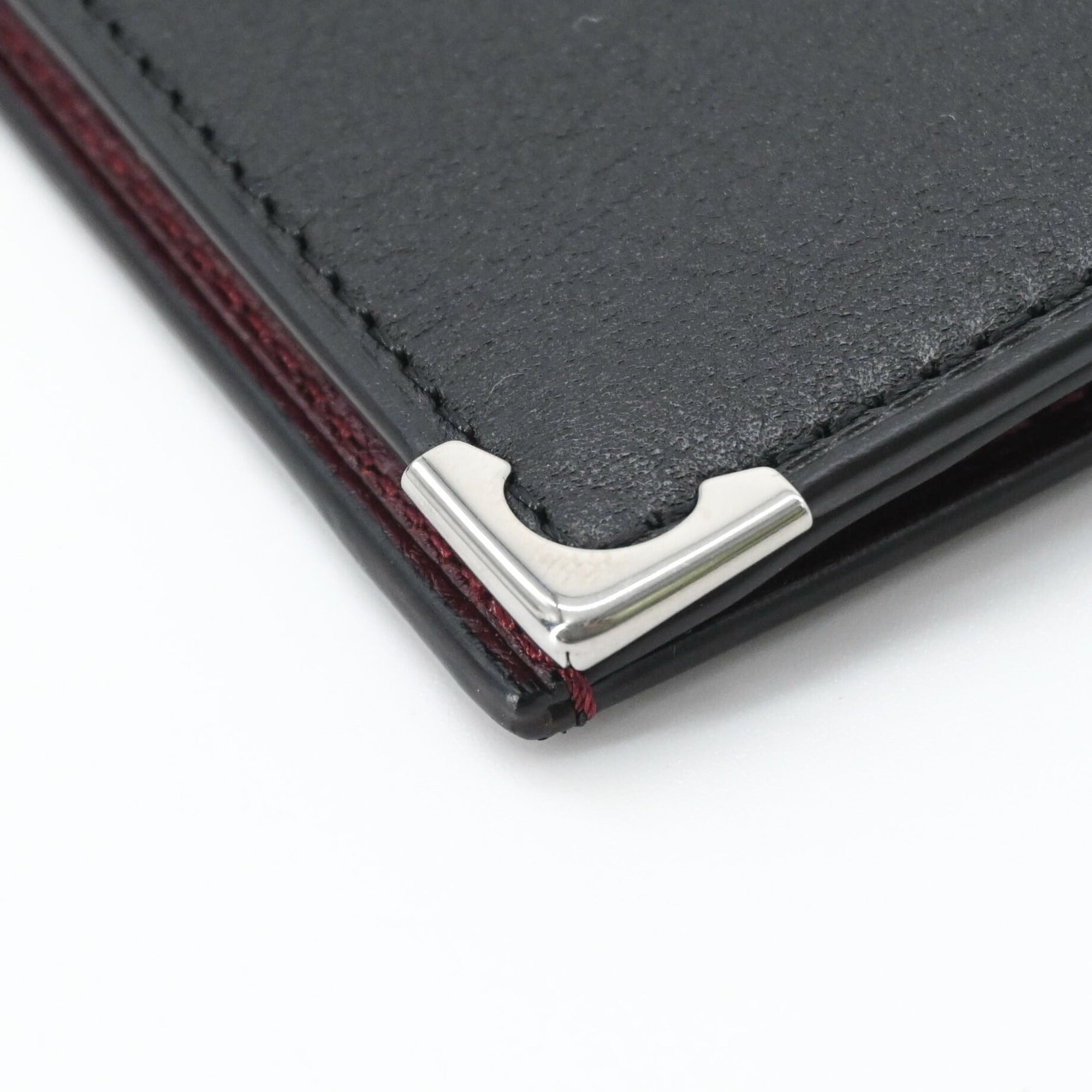 Cartier Black Bordeaux Leather (Pre-Owned)