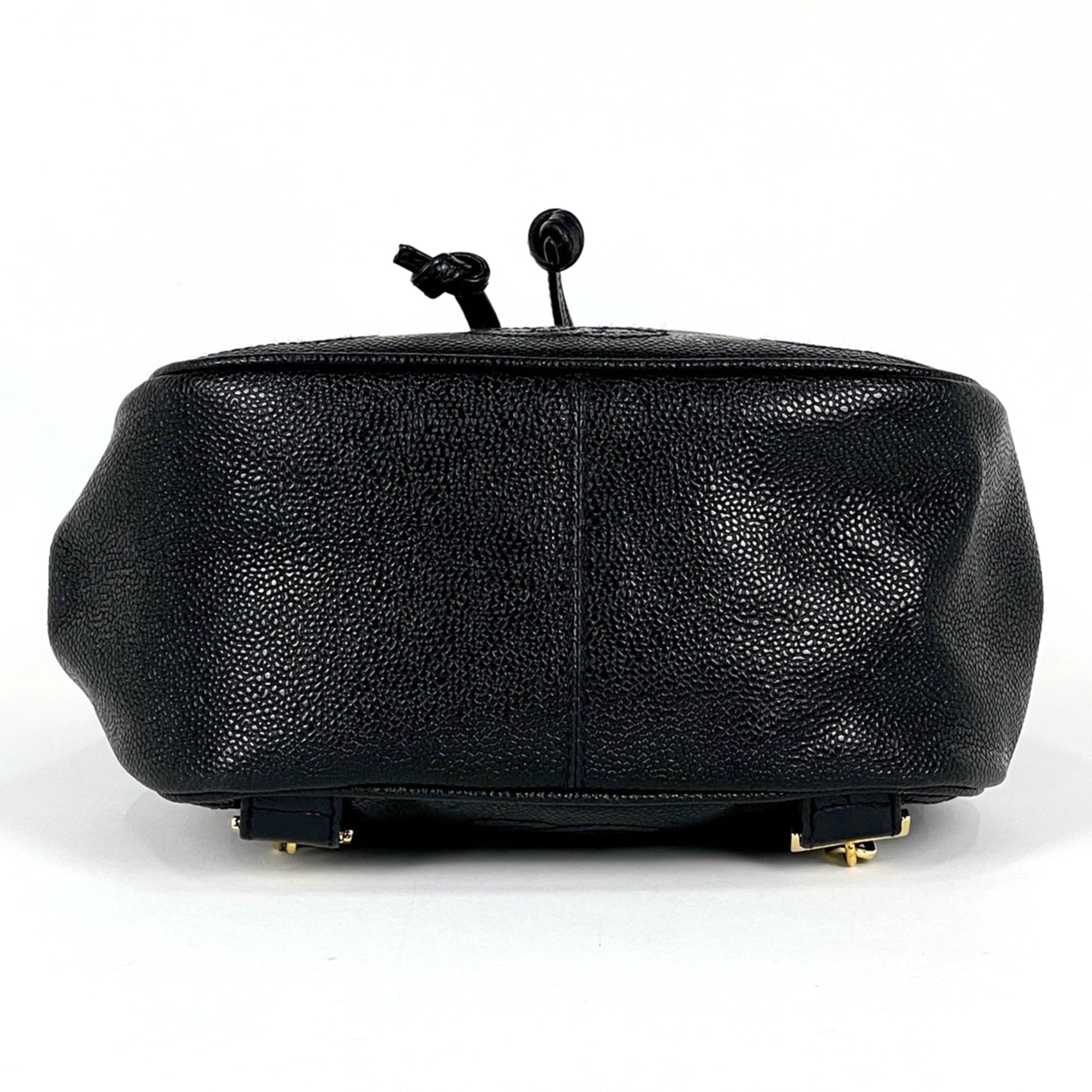 Chanel Black Grained Calfskin Backpack (Pre-Owned)