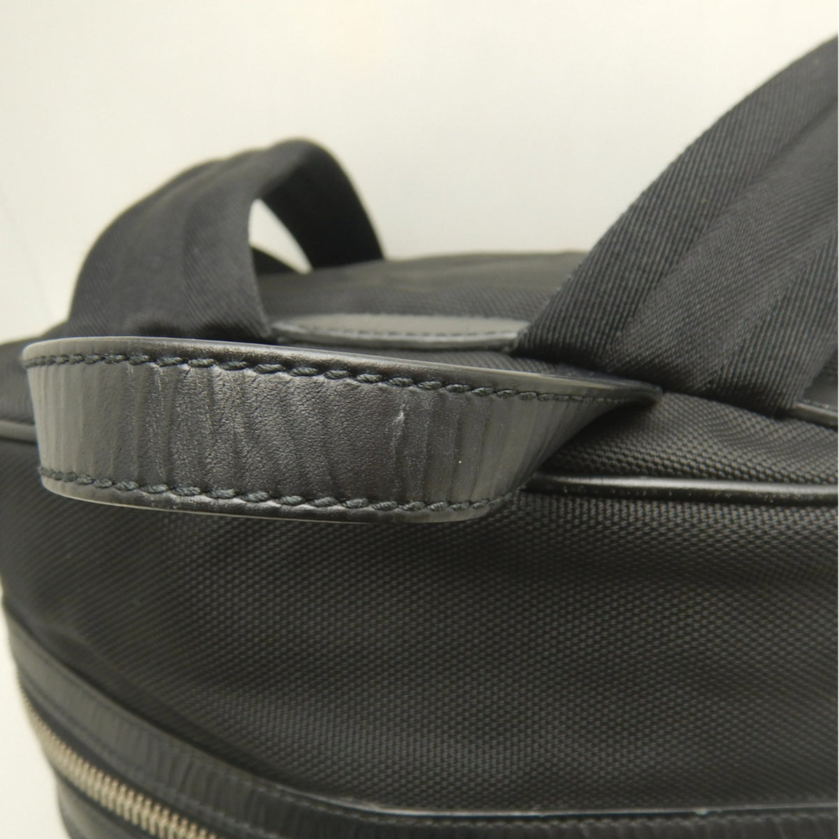 Gucci Black Nylon Canvas Backpack (Pre-Owned)