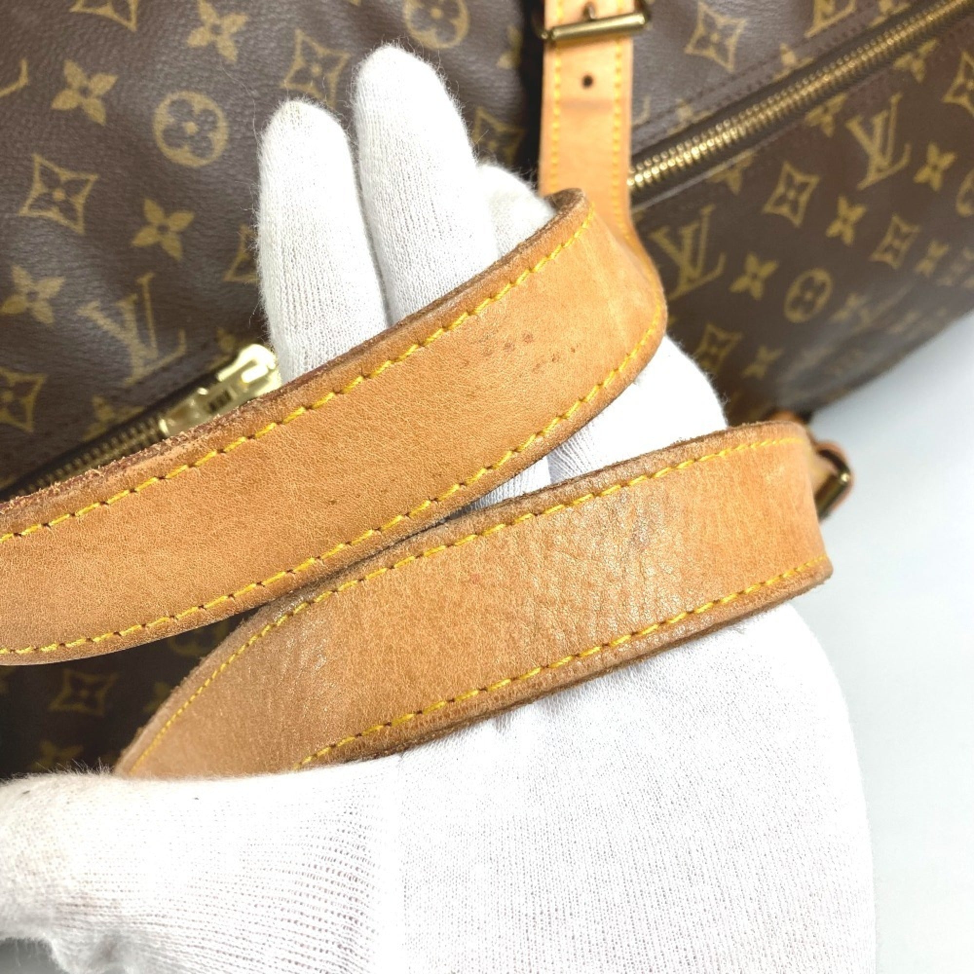 Louis Vuitton Brown Monogram Monogram Boston Bag Shoulder Bag (Pre-Owned)