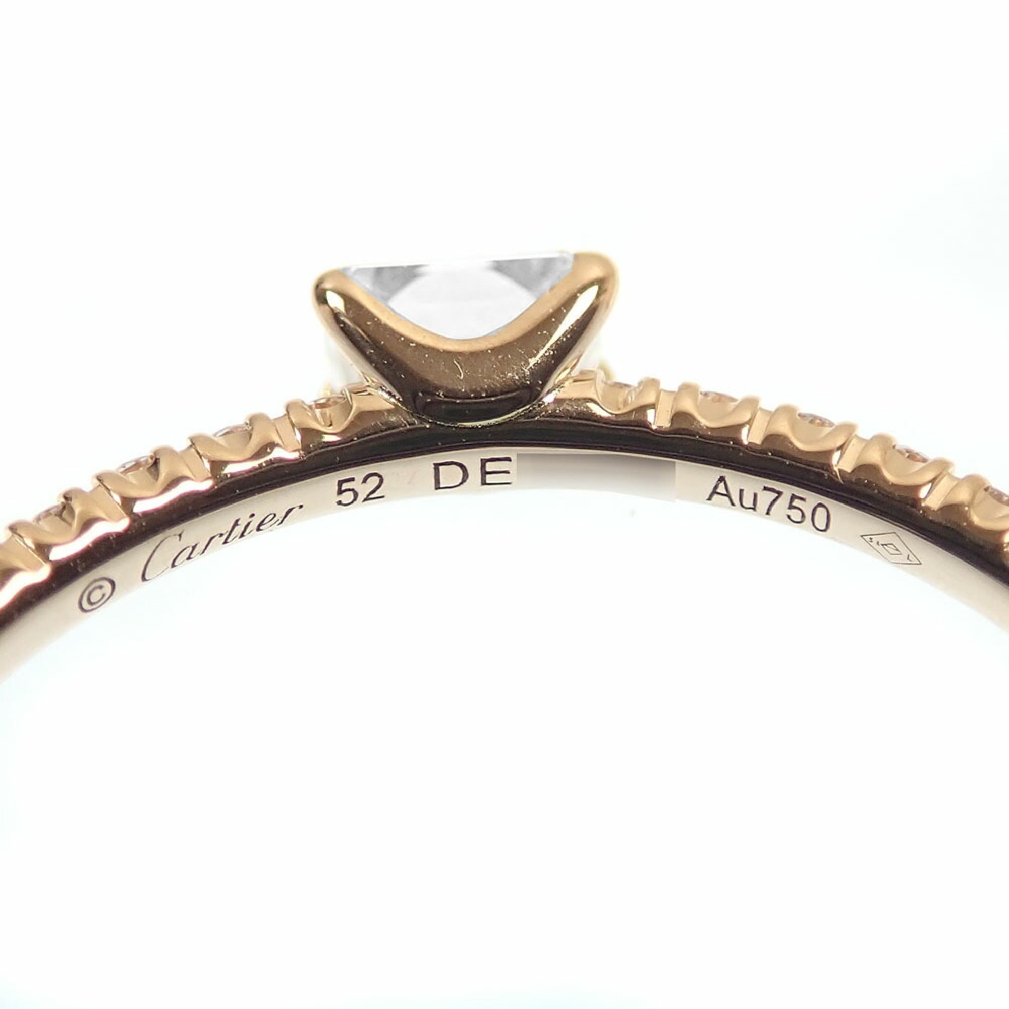 Cartier Pink Gold (18K) Band Ring (Pre-Owned)