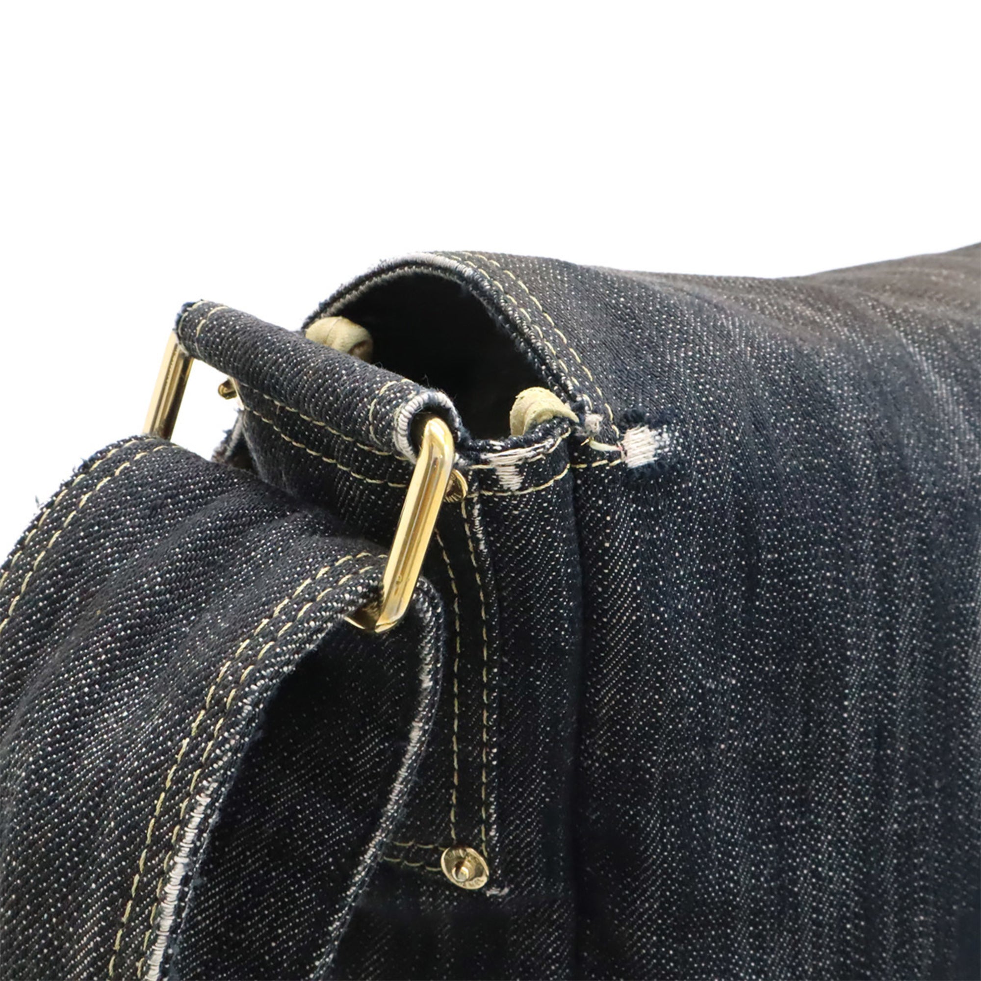 Chanel Denim Denim Shoulder Bag (Pre-Owned)