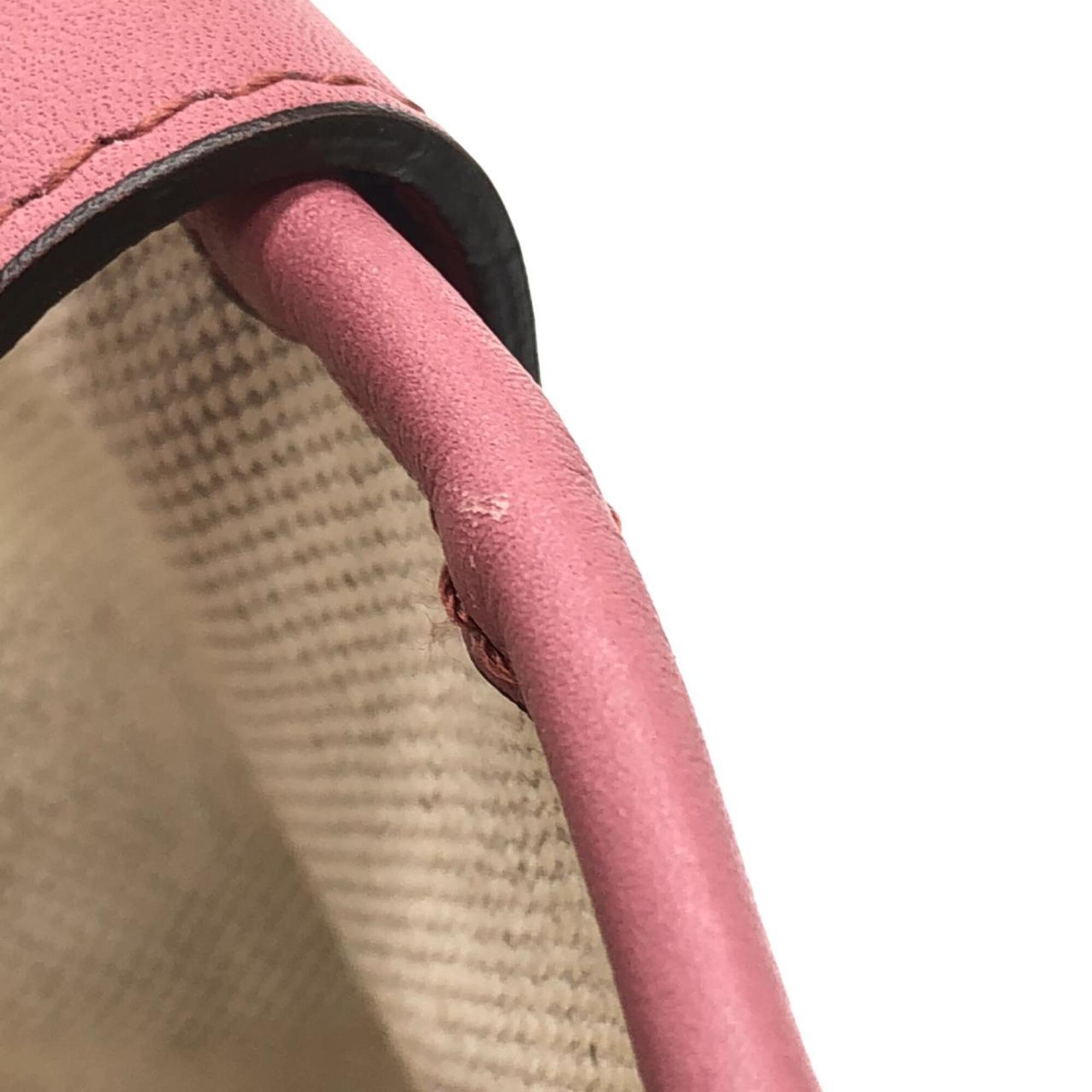 Gucci Pink Micro Gg Leather Handbag (Pre-Owned)