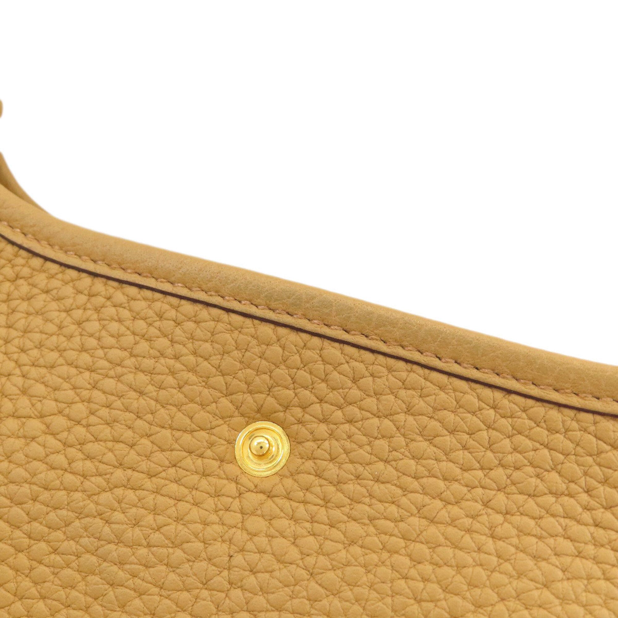 Hermes Light Brown Leather Shoulder Bag (Pre-Owned)