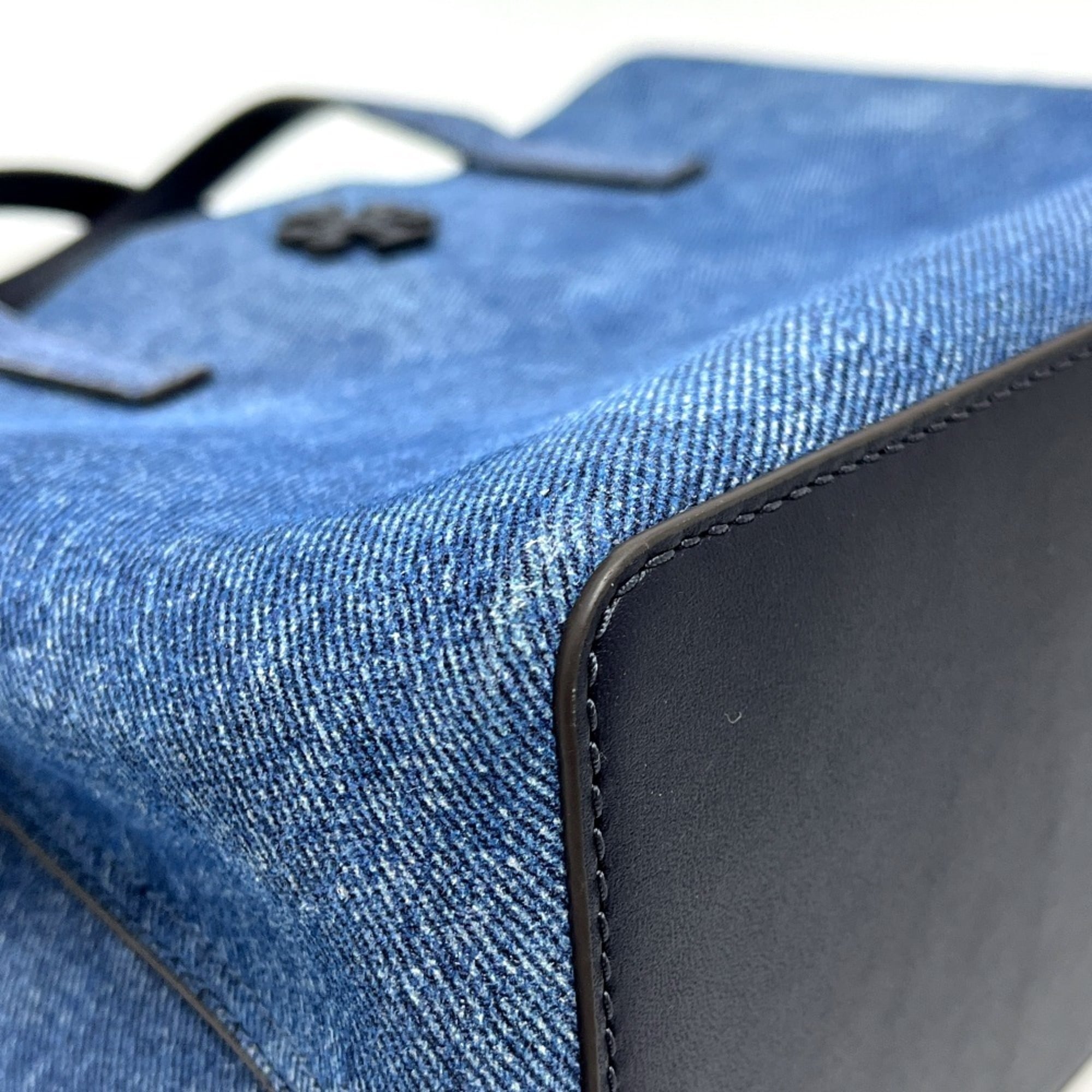 Tory Burch Blue Denim Tote Bag (Pre-Owned)