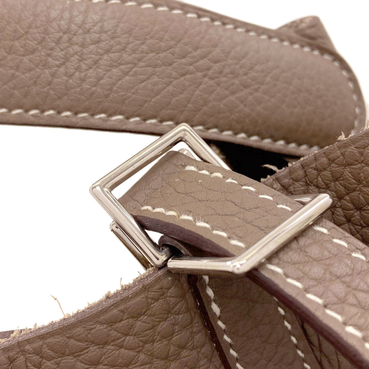 Hermes Picotin Etoupe Gray Handbag (Pre-Owned)