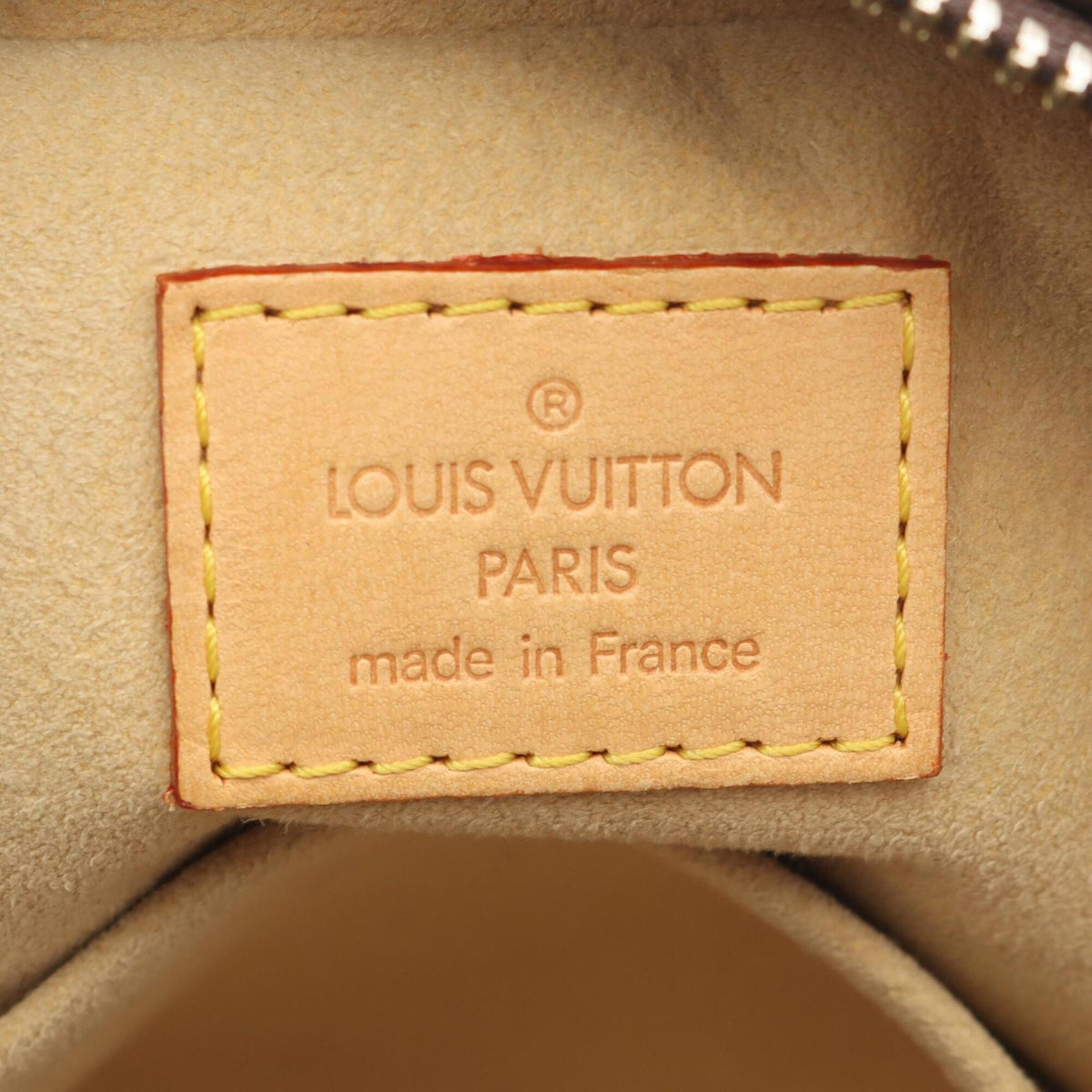 Louis Vuitton Brown Pvc Leather Handbag (Pre-Owned)