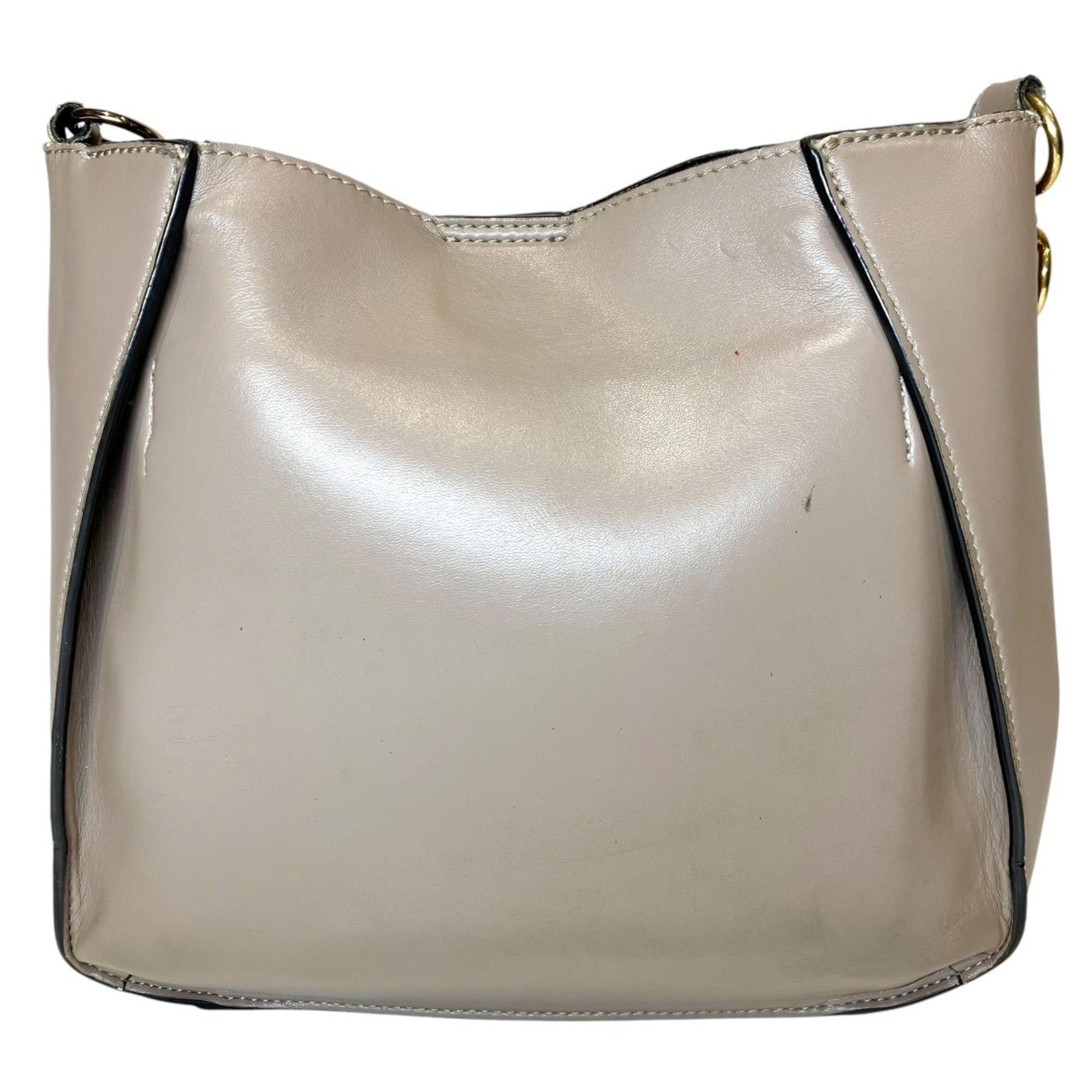 Stella Mccartney Beige Leather Shoulder Bag (Pre-Owned)