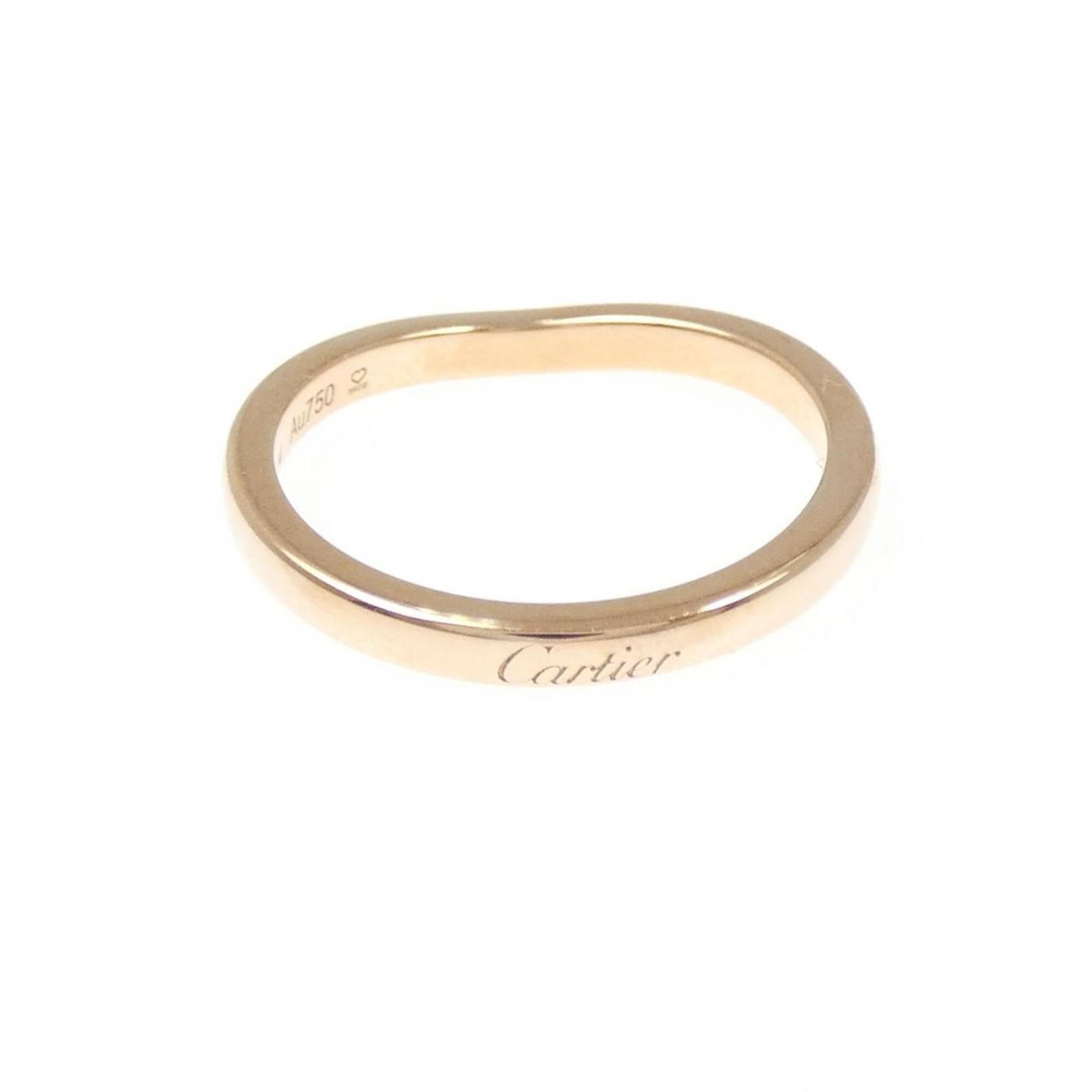 Cartier Pink Gold (18K) Band Ring (Pre-Owned)