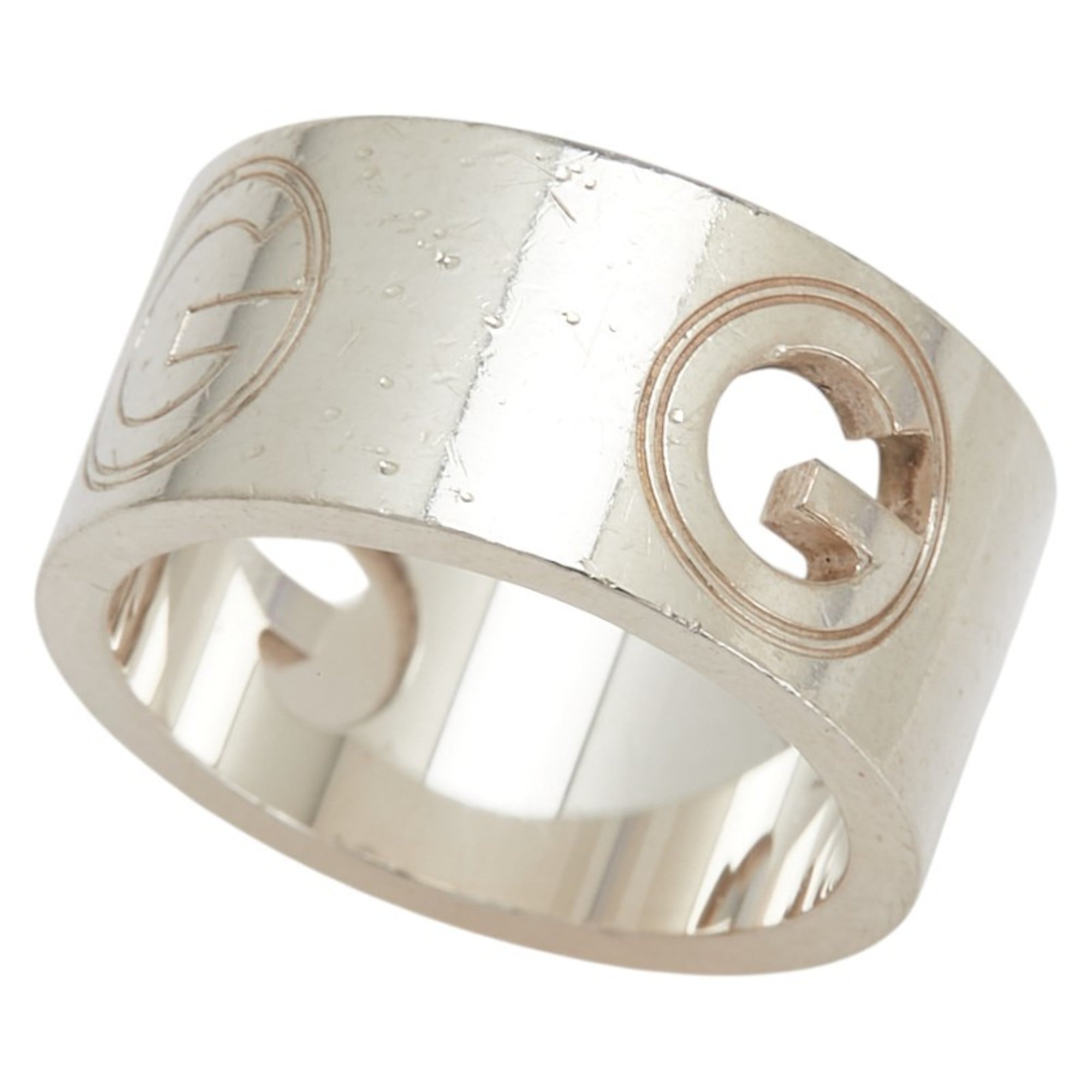 Gucci Silver 925 Band Ring (Pre-Owned)