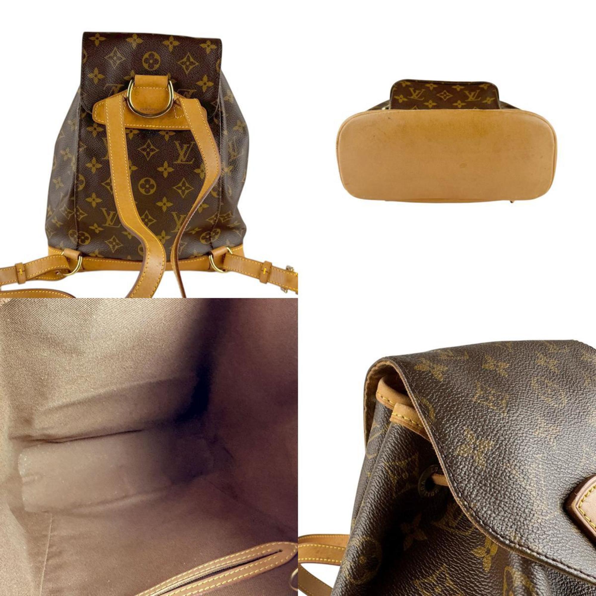 Louis Vuitton Brown Monogram Backpack (Pre-Owned)