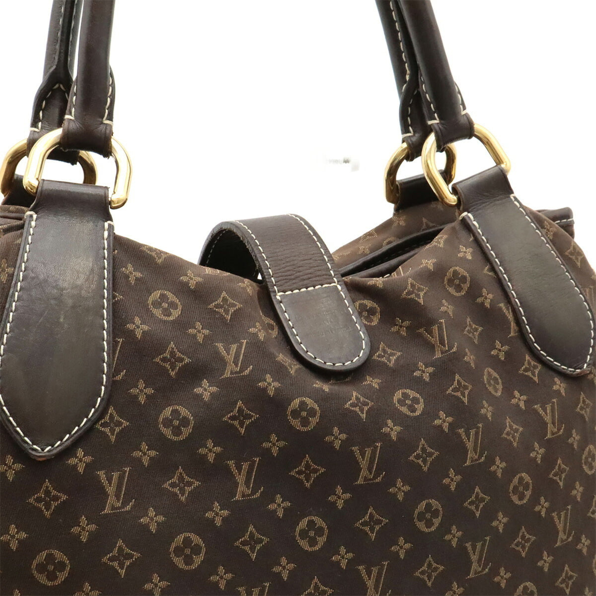 Louis Vuitton Brown Fusain Monogram Idylle Shoulder Bag Tote Bag (Pre-Owned)