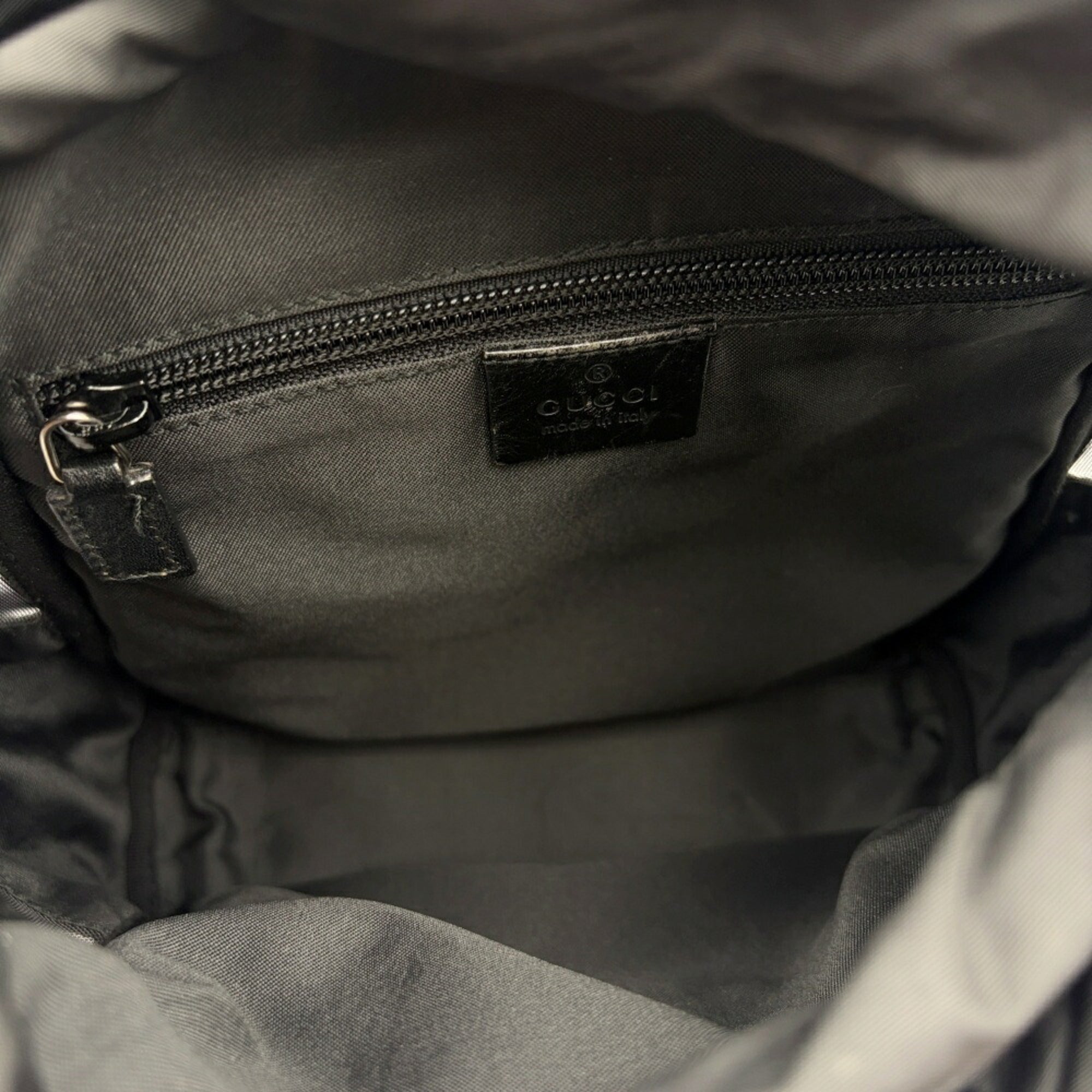 Gucci Black Gg Canvas Nylon (Pre-Owned)