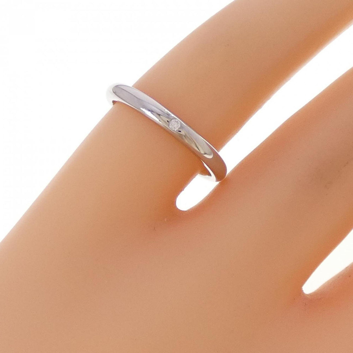 Tiffany Platinum 950 Band Ring (Pre-Owned)