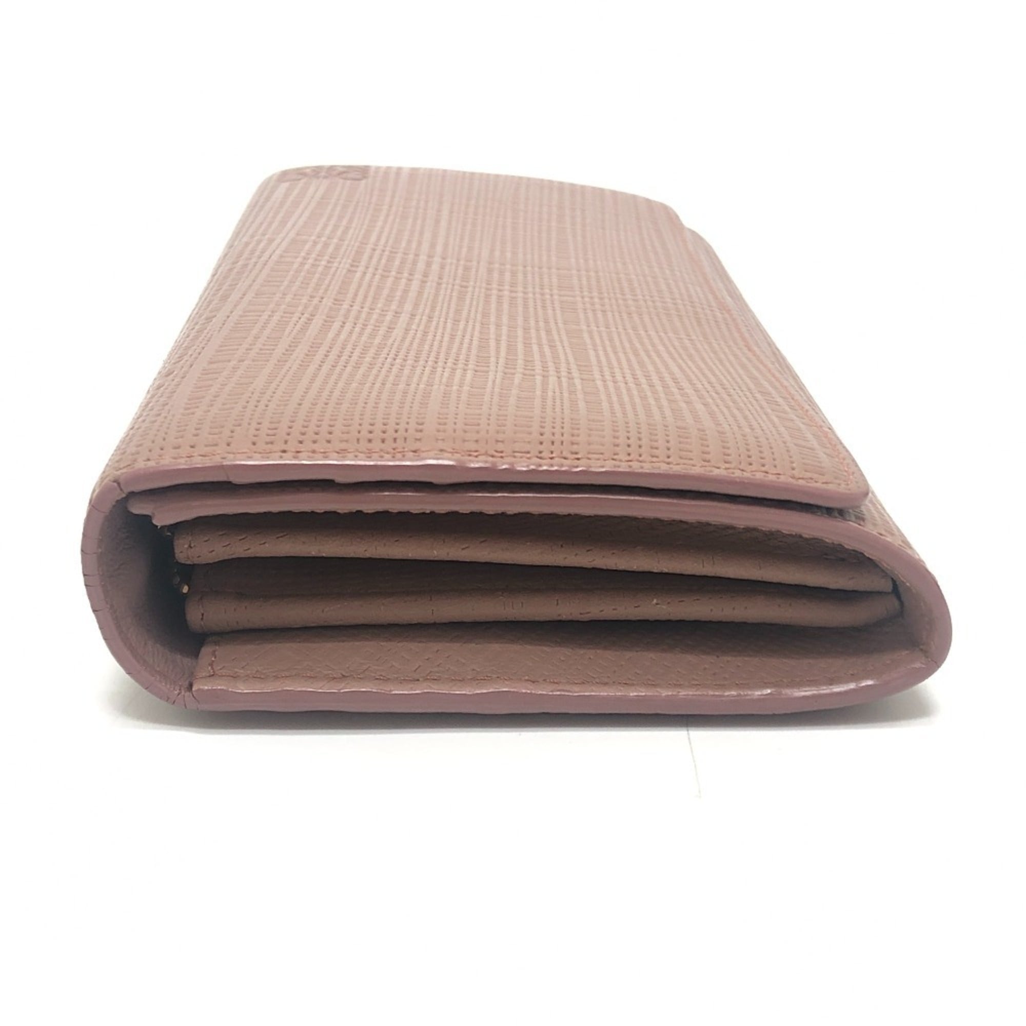 Loewe Beige Canvas Long Wallet (Bi-Fold) (Pre-Owned)
