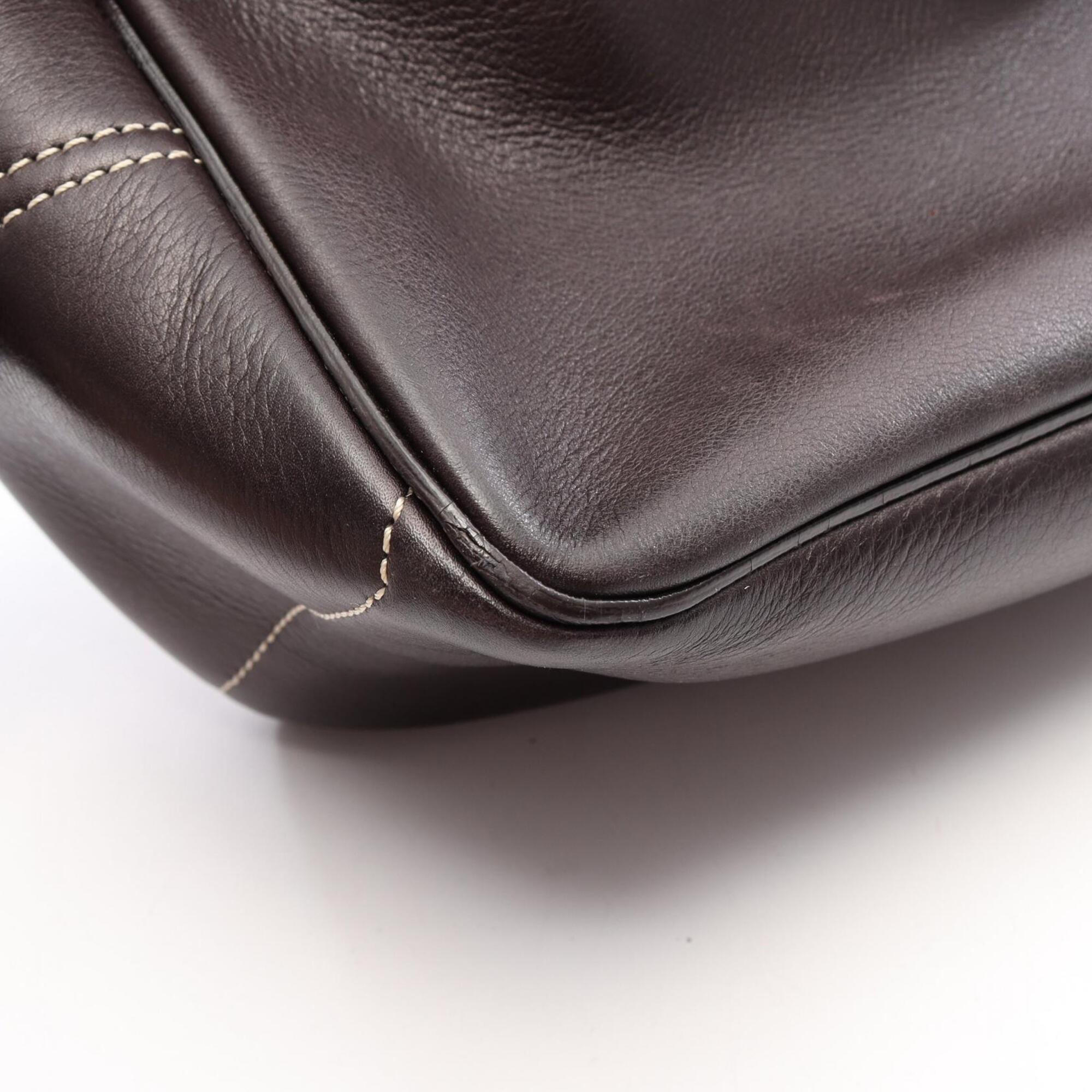 Celine Brown Leather Handbag (Pre-Owned)