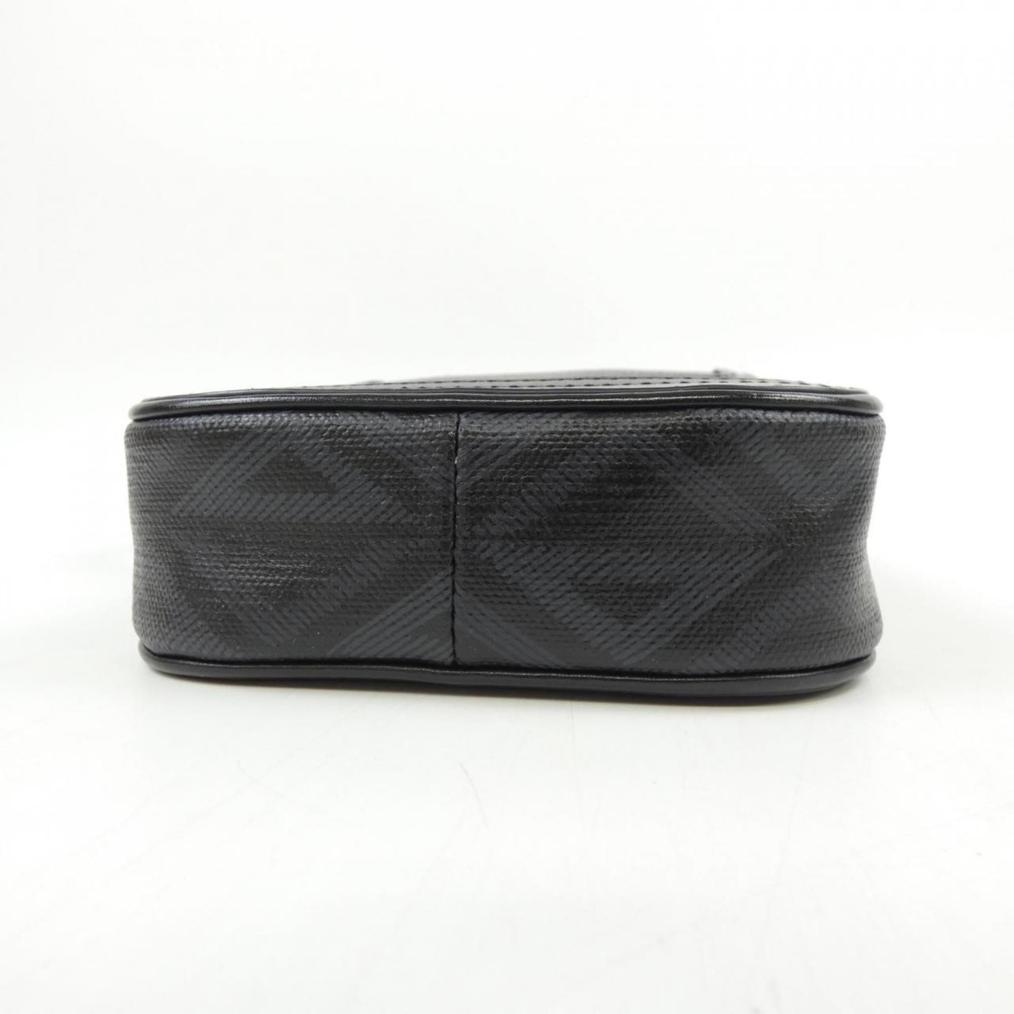 Christian Dior Black Gray Handbag Shoulder Bag (Pre-Owned)