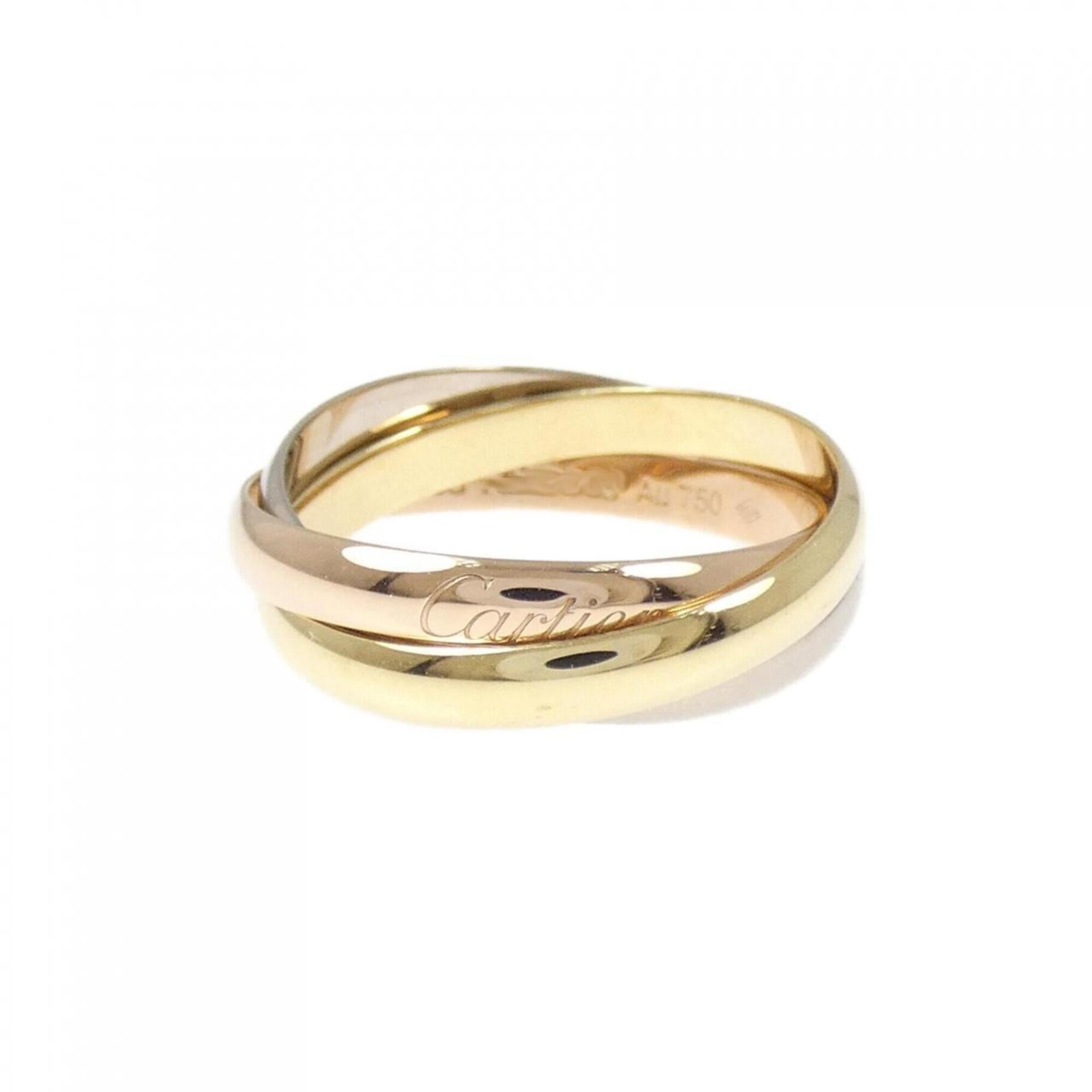 Cartier Yellow Gold (18K) Pink Gold (18K) White Gold (18K) Band Ring (Pre-Owned)
