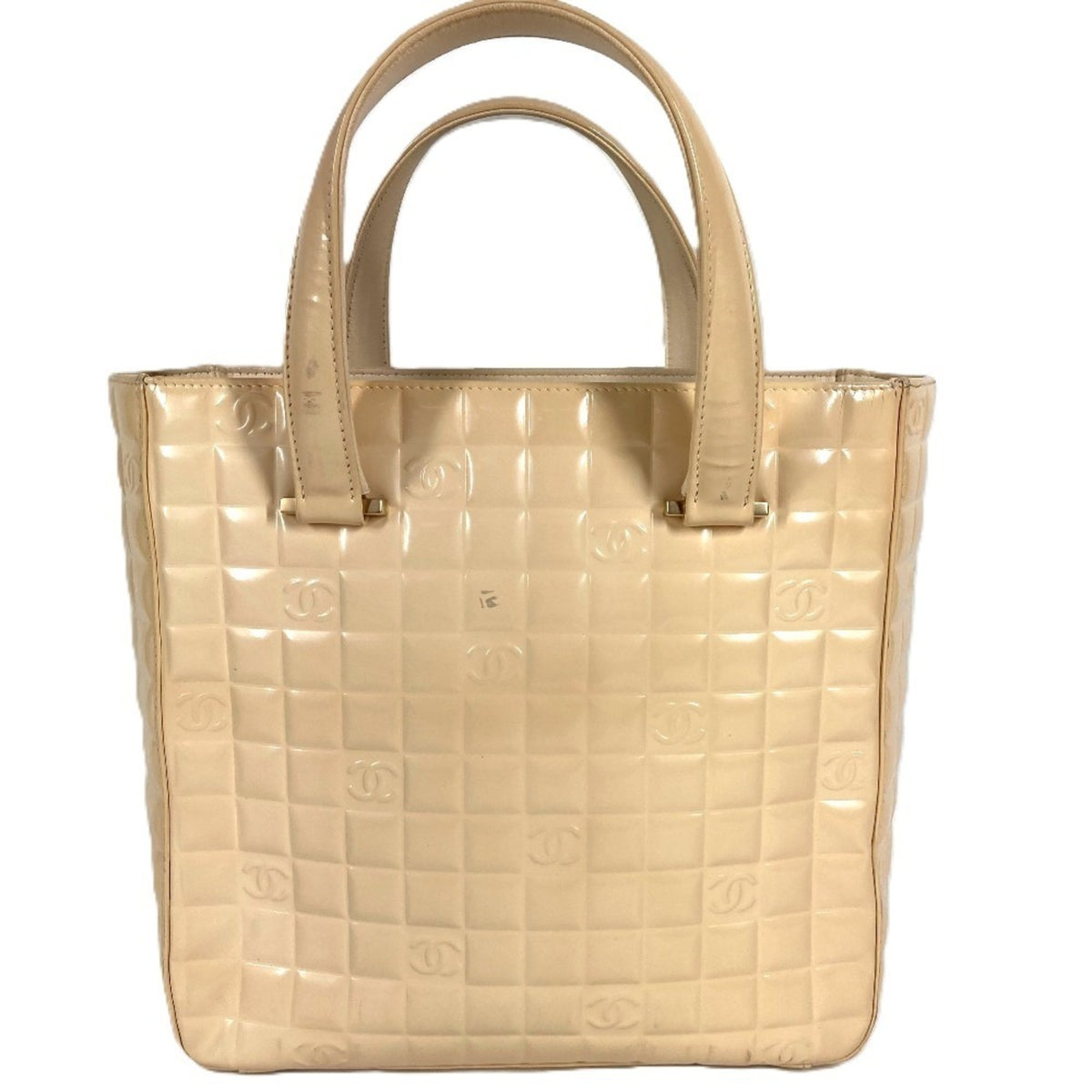 Chanel Beige Handbag Tote Bag (Pre-Owned)