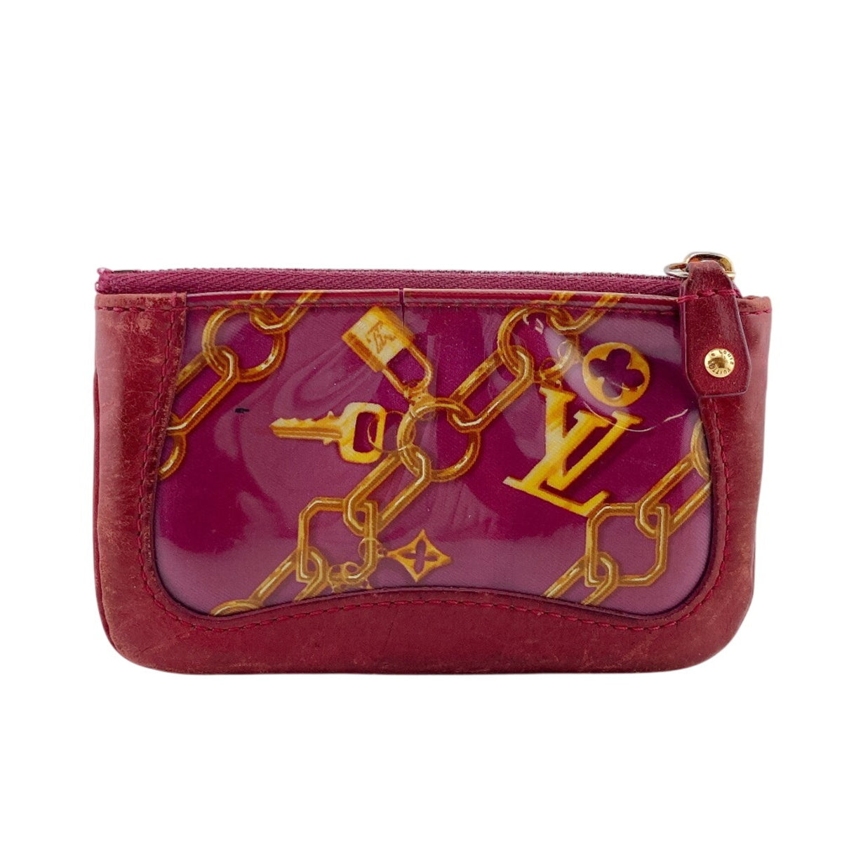 Louis Vuitton Monogram Charm Galle Monogram Pink Monogram Coin Purse/Coin Case (Pre-Owned)