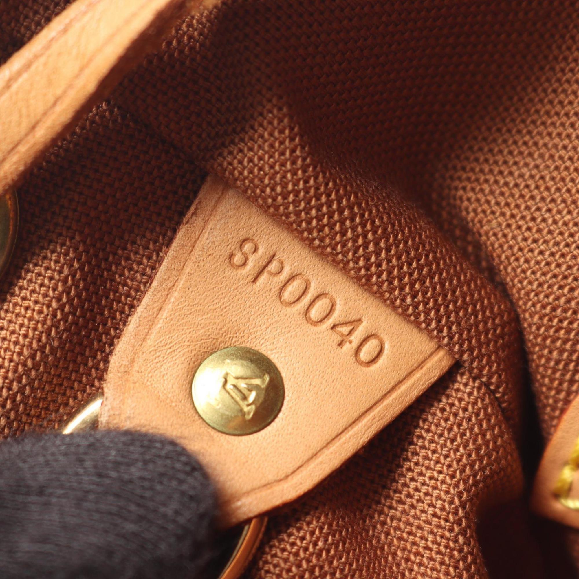 Louis Vuitton Brown Monogram Monogram Leather Backpack (Pre-Owned)