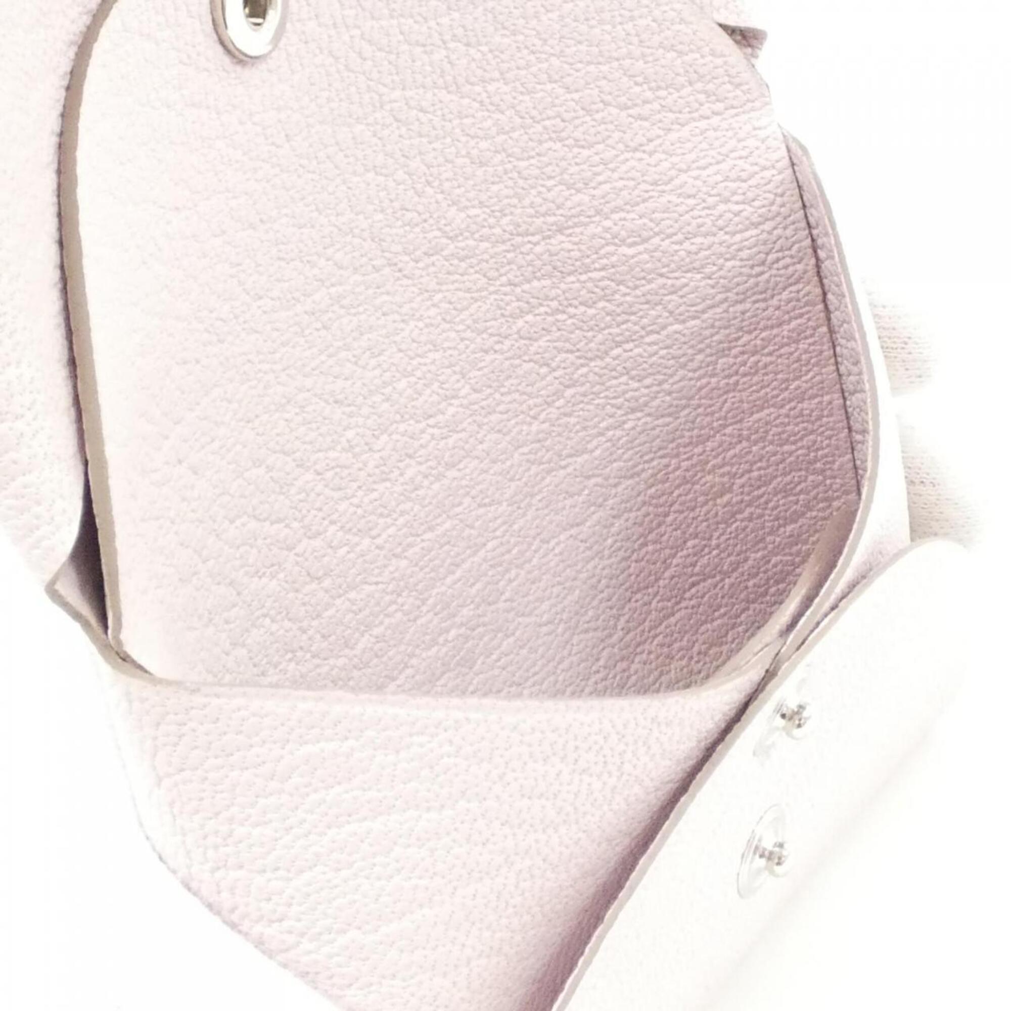Hermes Light Pink Chevre Leather Coin Purse/Coin Case (Pre-Owned)