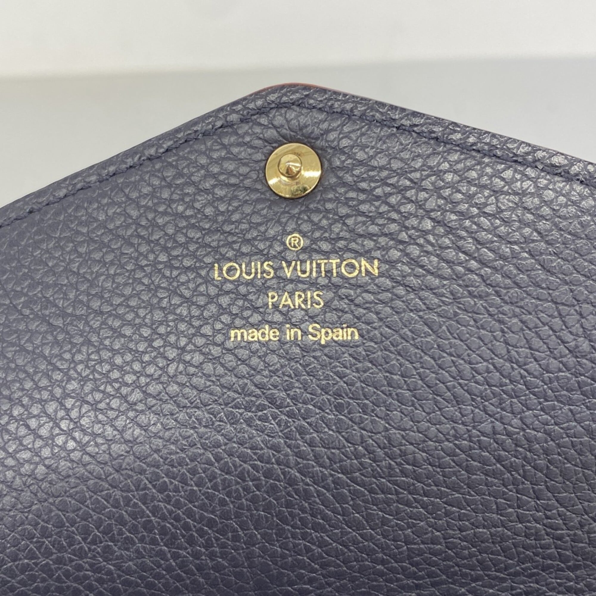 Louis Vuitton Marine Rouge Long Wallet (Bi-Fold) (Pre-Owned)