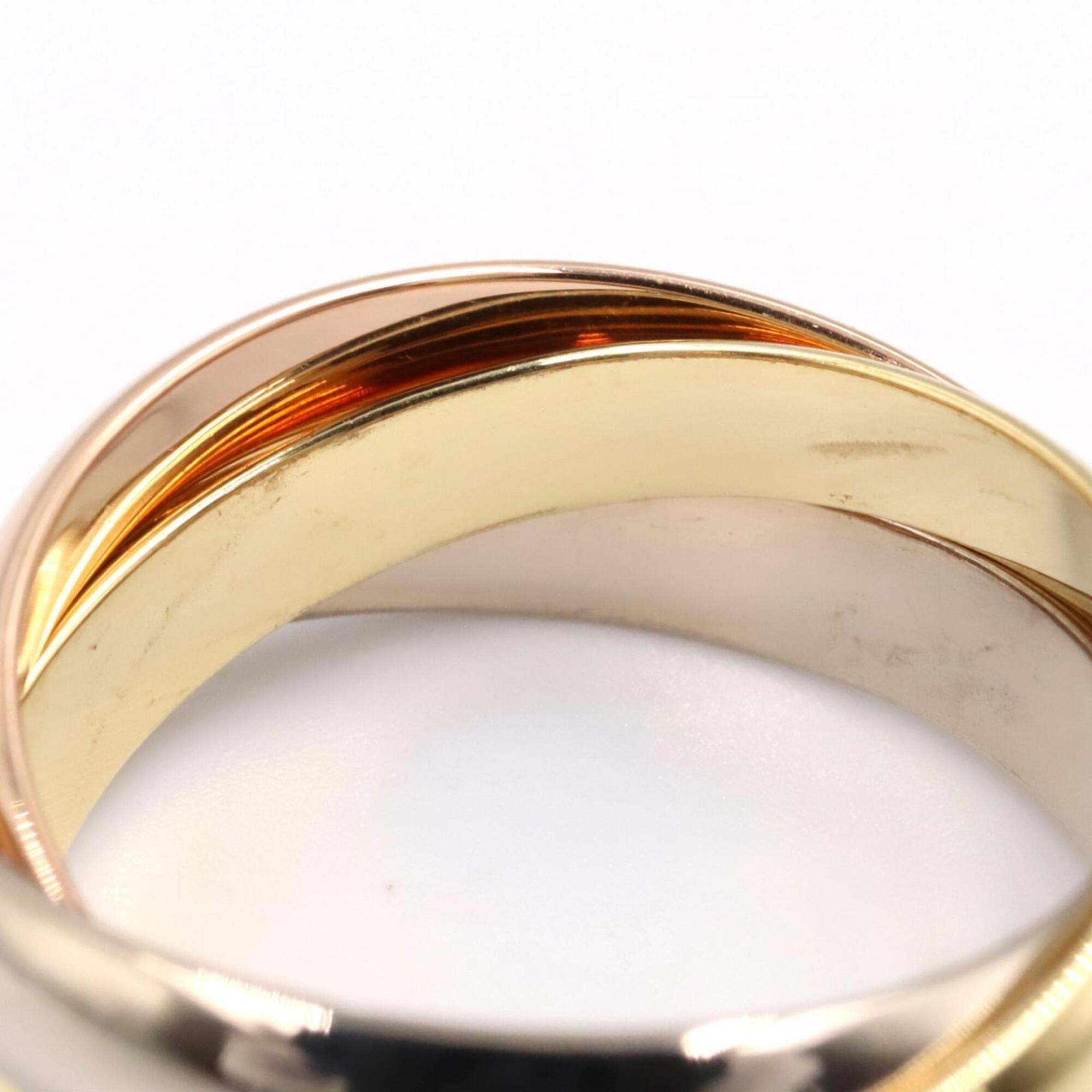 Cartier Gold Silver Yellow Gold (18K) Pink Gold (18K) White Gold (18K) Band Ring (Pre-Owned)