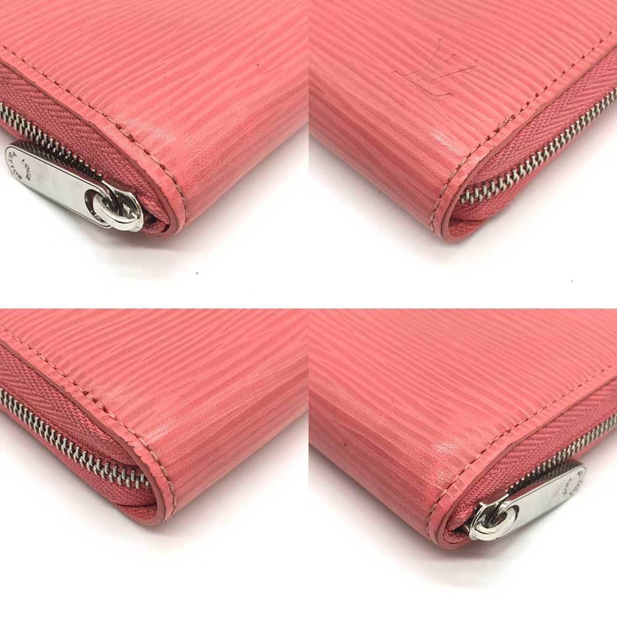 Louis Vuitton Epi Corail Pink Epi Leather Coin Purse/Coin Case (Pre-Owned)
