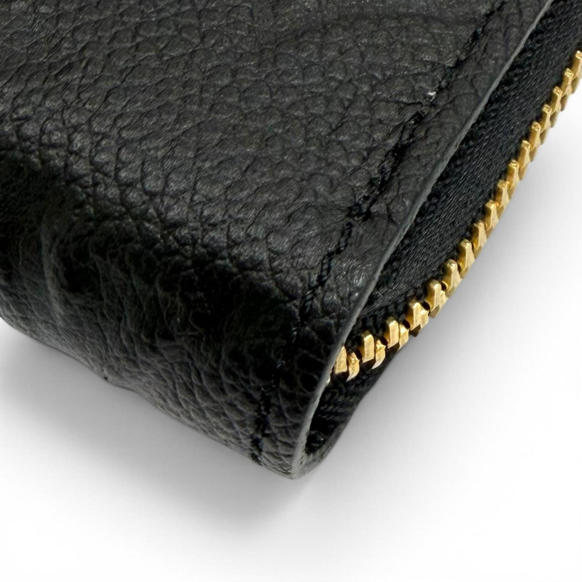 Louis Vuitton Noir Monogram Empreinte Long Wallet (Bi-Fold) (Pre-Owned)
