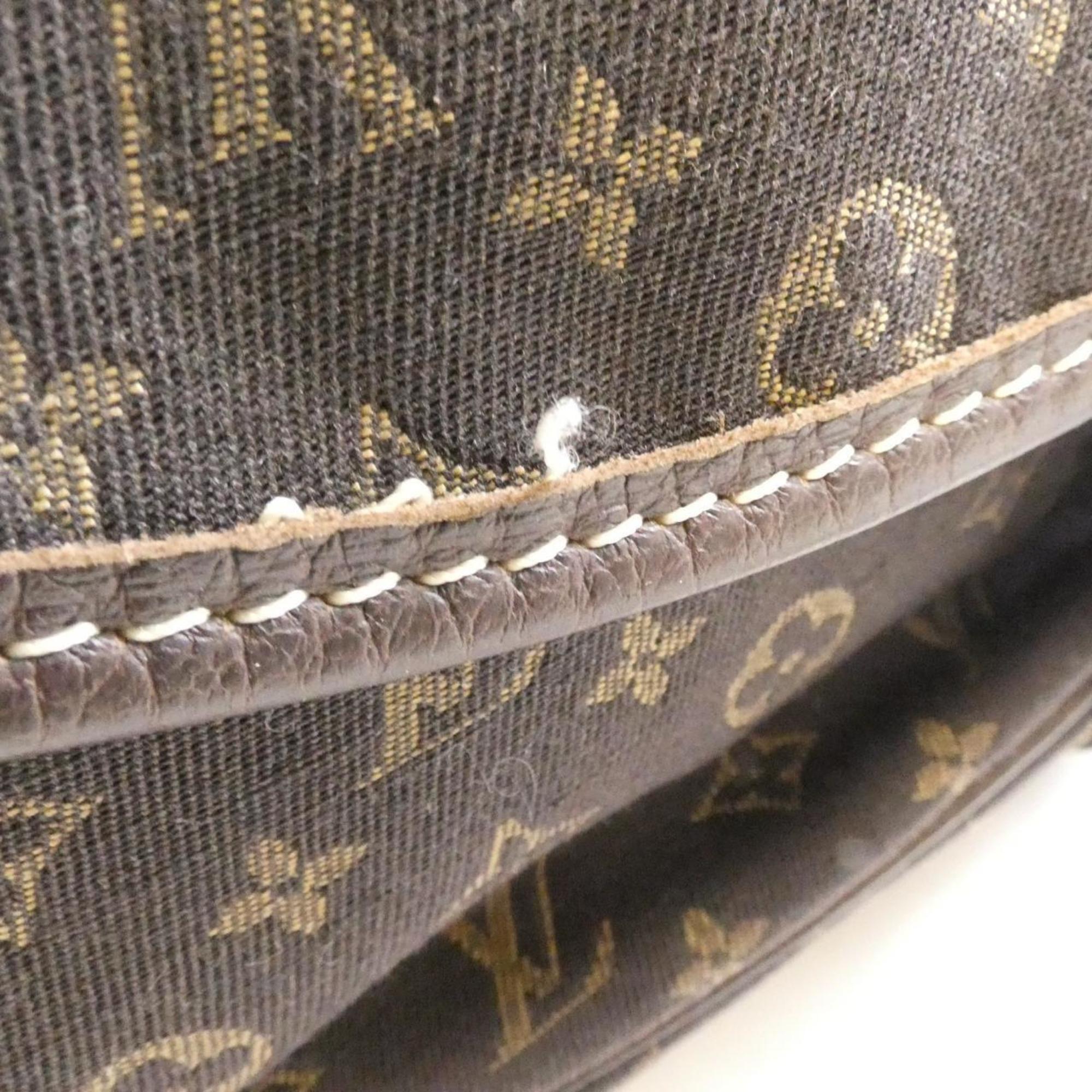 Louis Vuitton Monogram Mini Lin Ebene Canvas Shoulder Bag (Pre-Owned)
