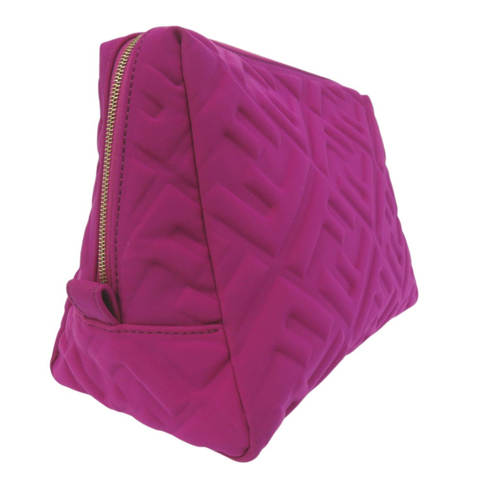 Fendi Purple Polyamide Pouch (Pre-Owned)