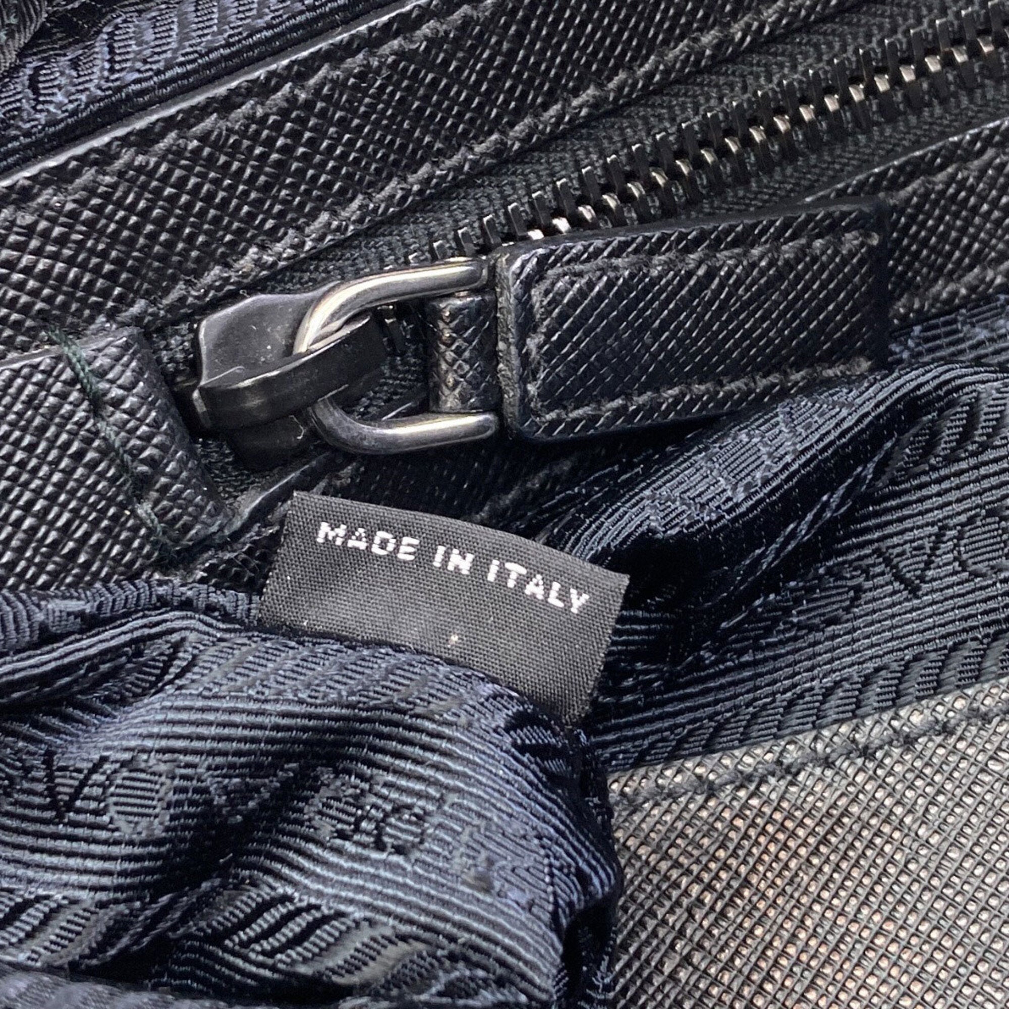 Prada Black Nylon Shoulder Bag (Pre-Owned)