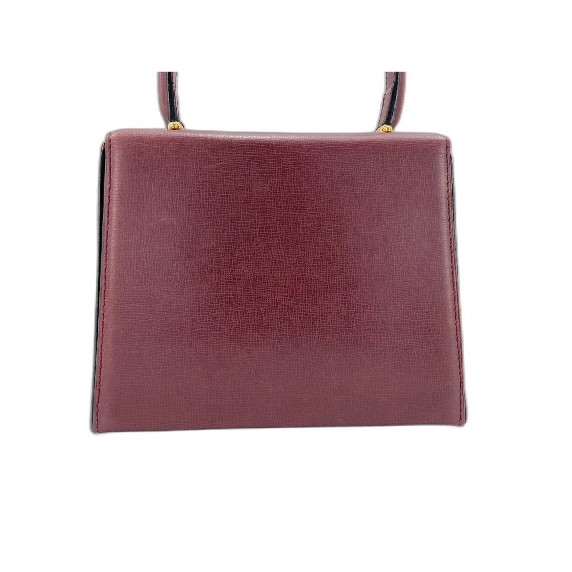 Cartier Must Wine Red Handbag (Pre-Owned)