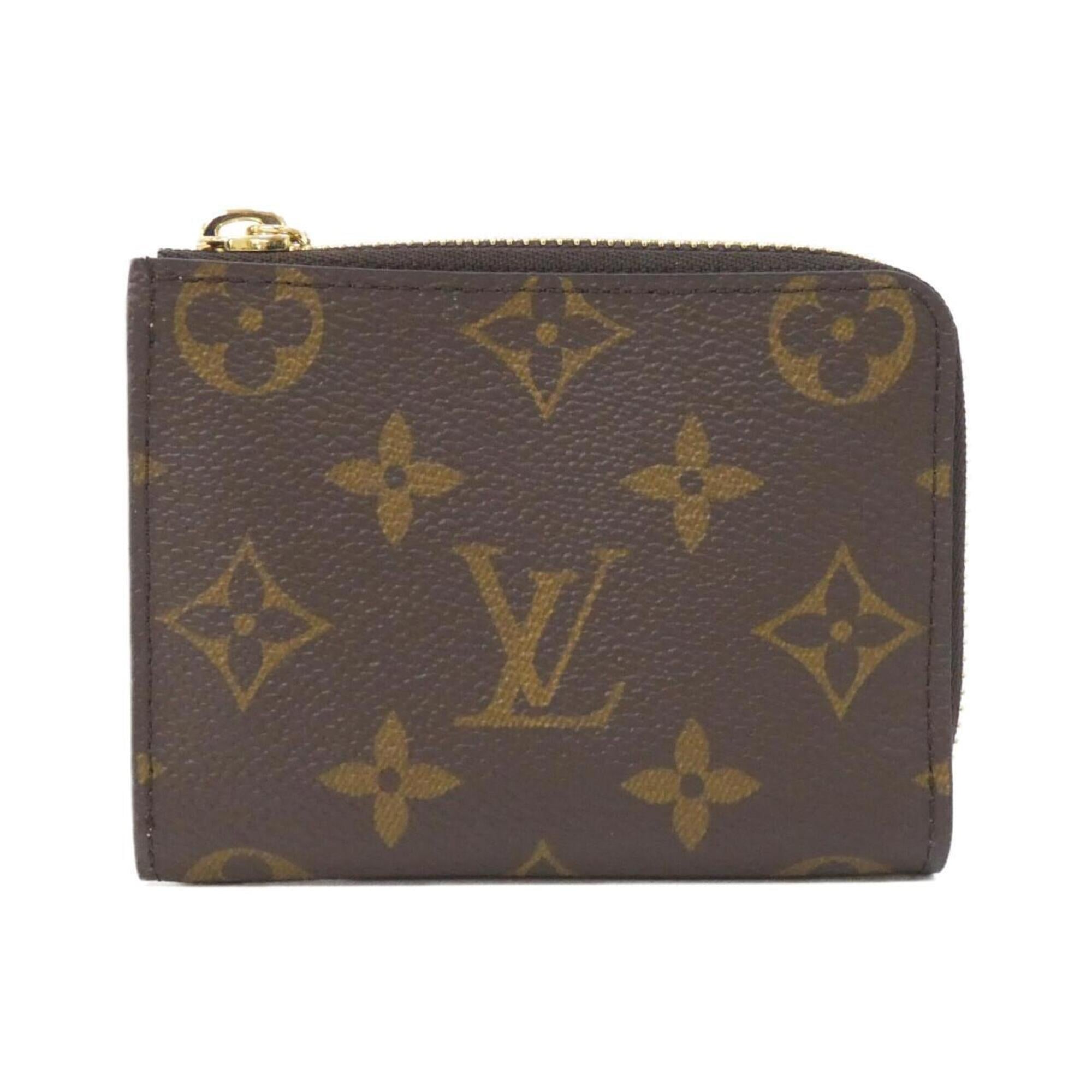 Louis Vuitton Monogram Marron Pink Coated Canvas Coin Purse/Coin Case (Pre-Owned)