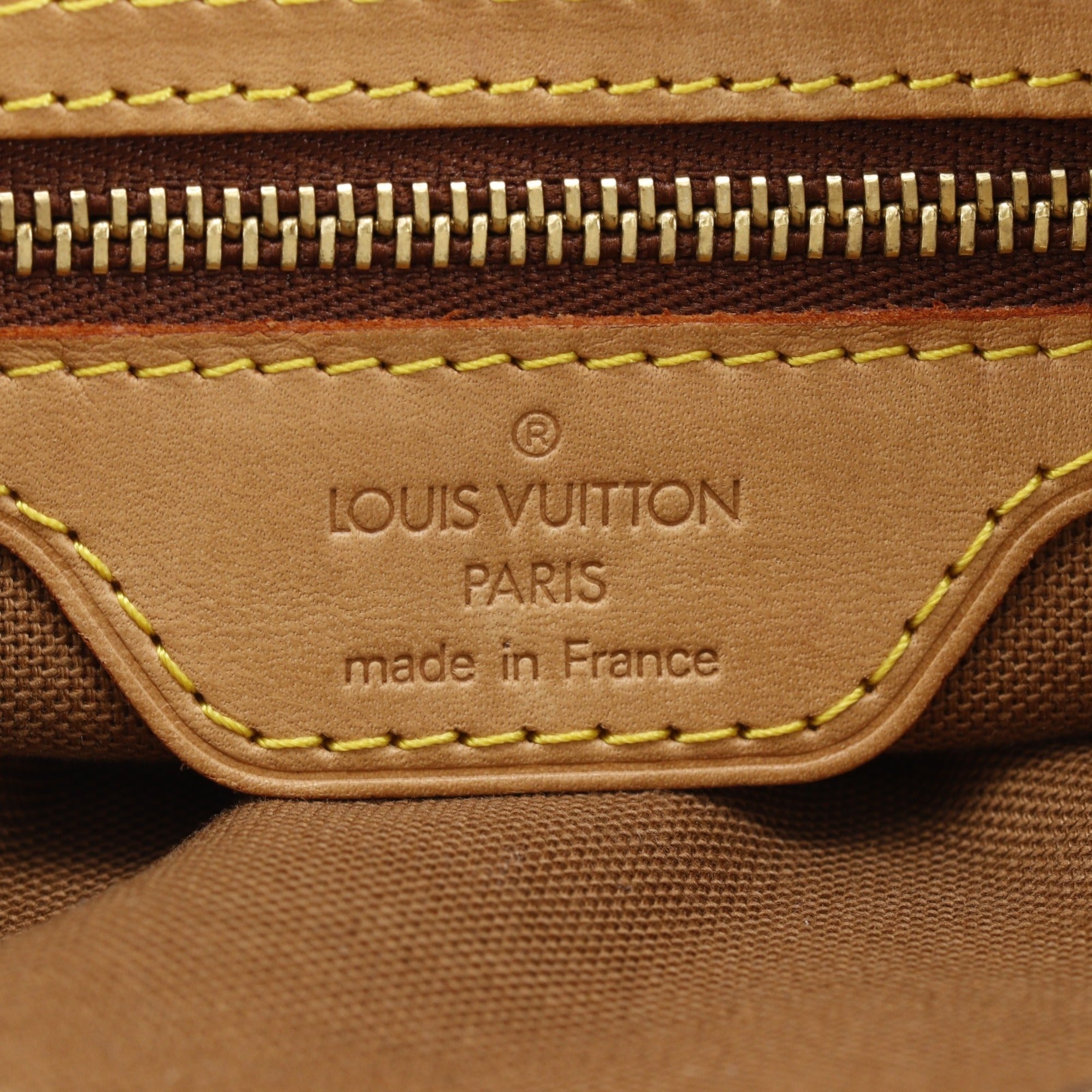 Louis Vuitton Brown Monogram Canvas Tote Bag (Pre-Owned)