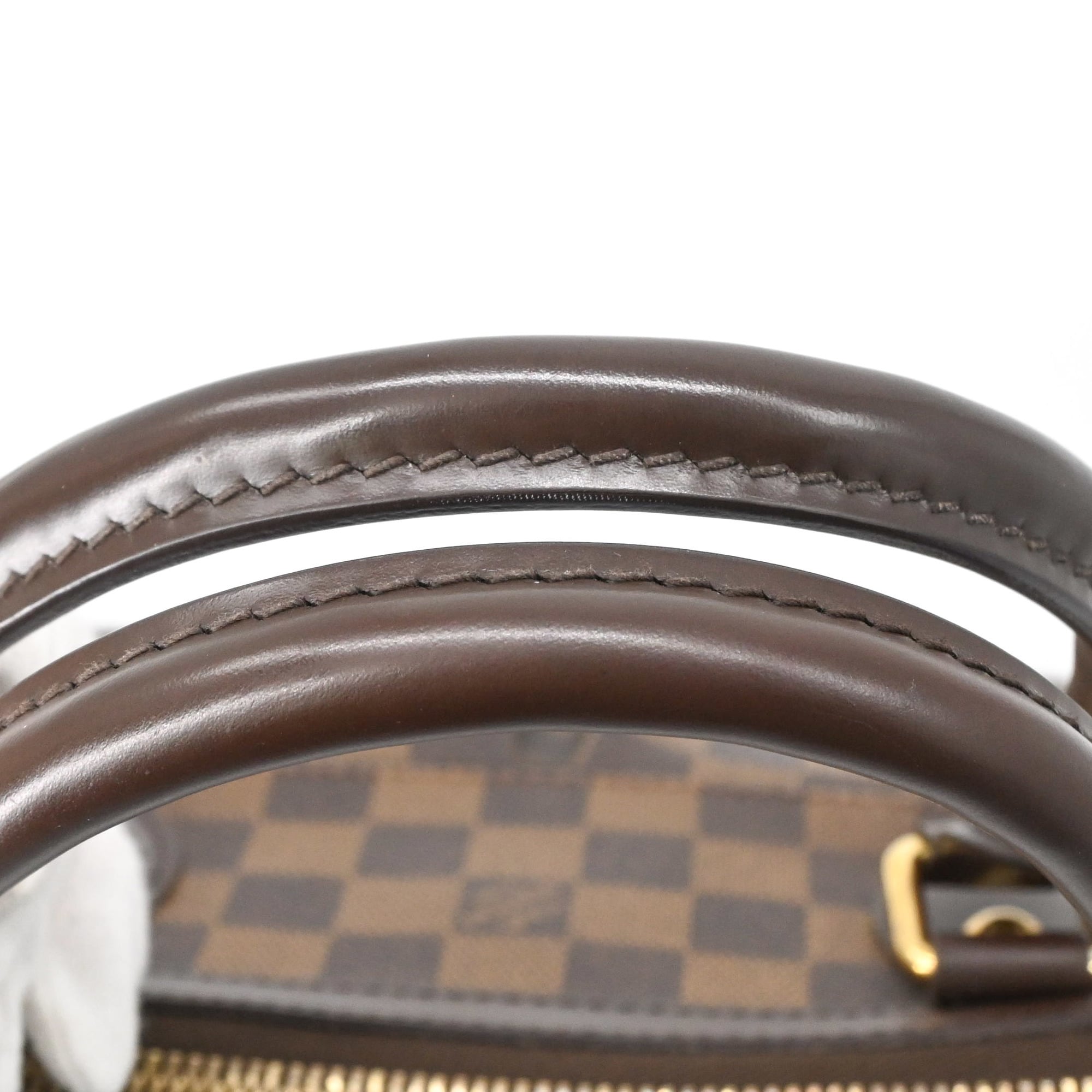 Louis Vuitton Brown Damier Canvas Ebene Damier Canvas Handbag Shoulder Bag (Pre-Owned)