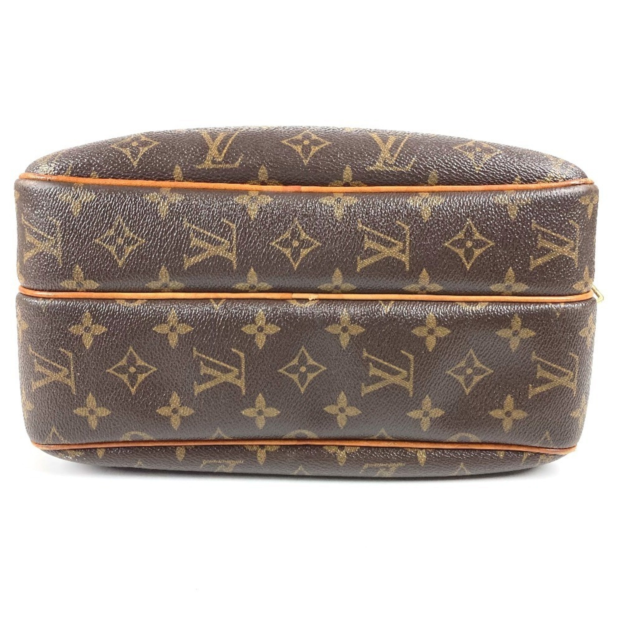 Louis Vuitton Brown Monogram Canvas Shoulder Bag (Pre-Owned)