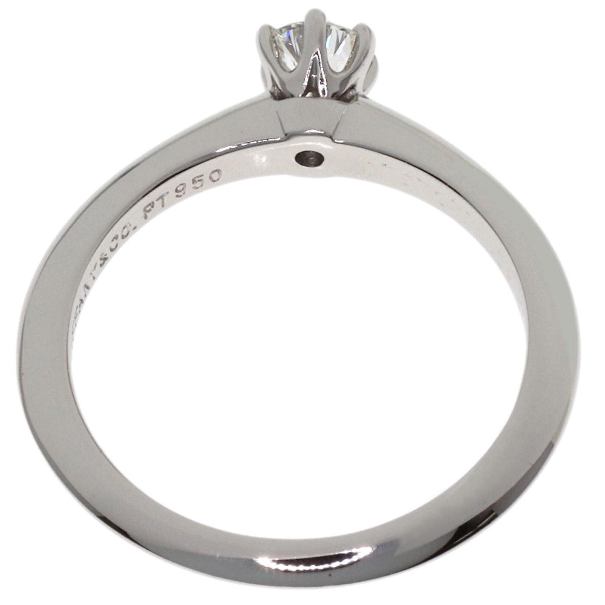 Tiffany Platinum 950 Band Ring (Pre-Owned)