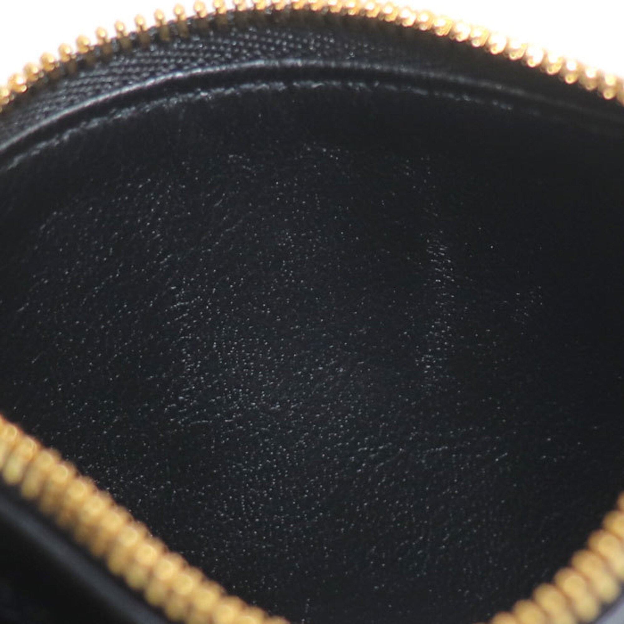 Balenciaga Black Leather Coin Purse/Coin Case (Pre-Owned)