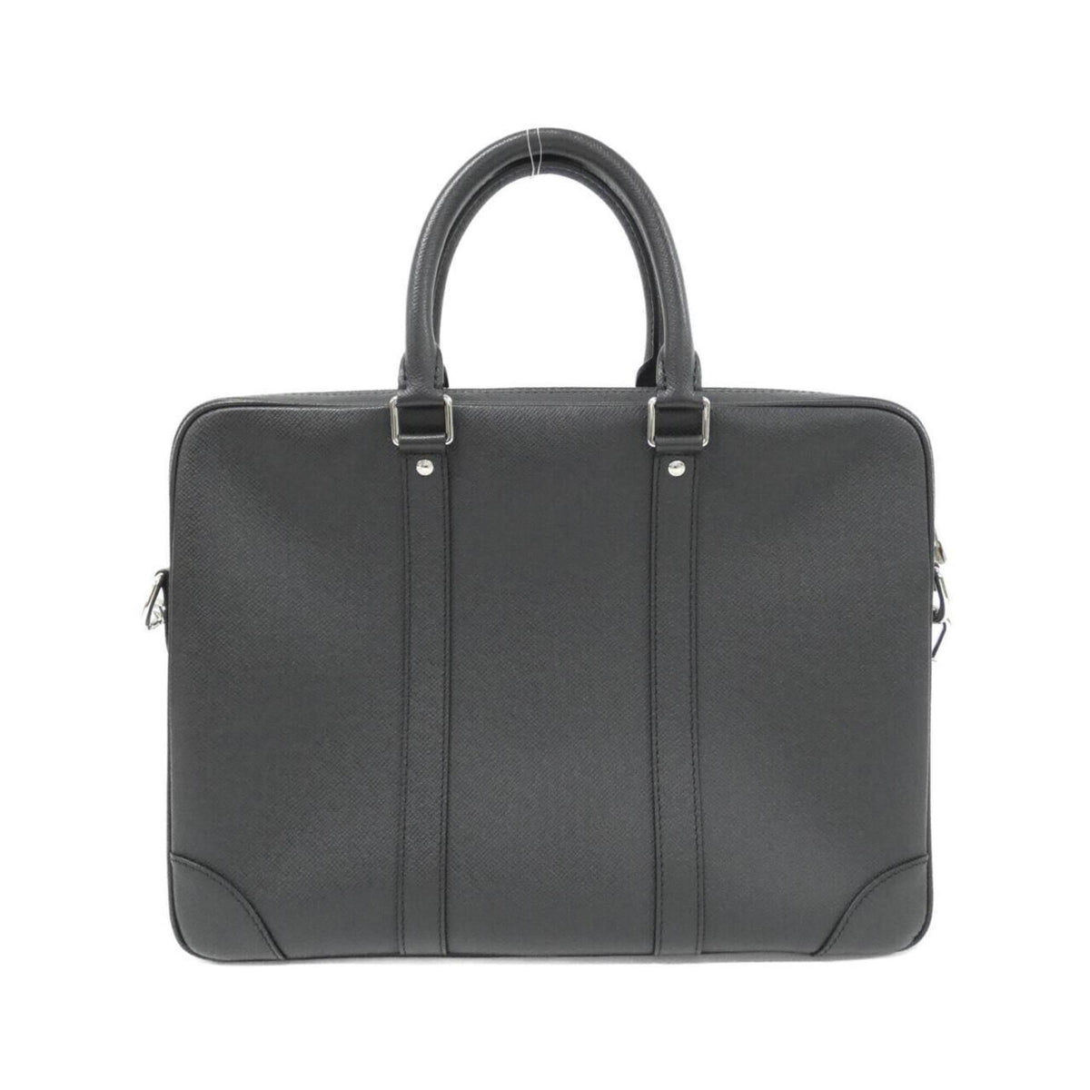 Louis Vuitton Black Leather Handbag (Pre-Owned)