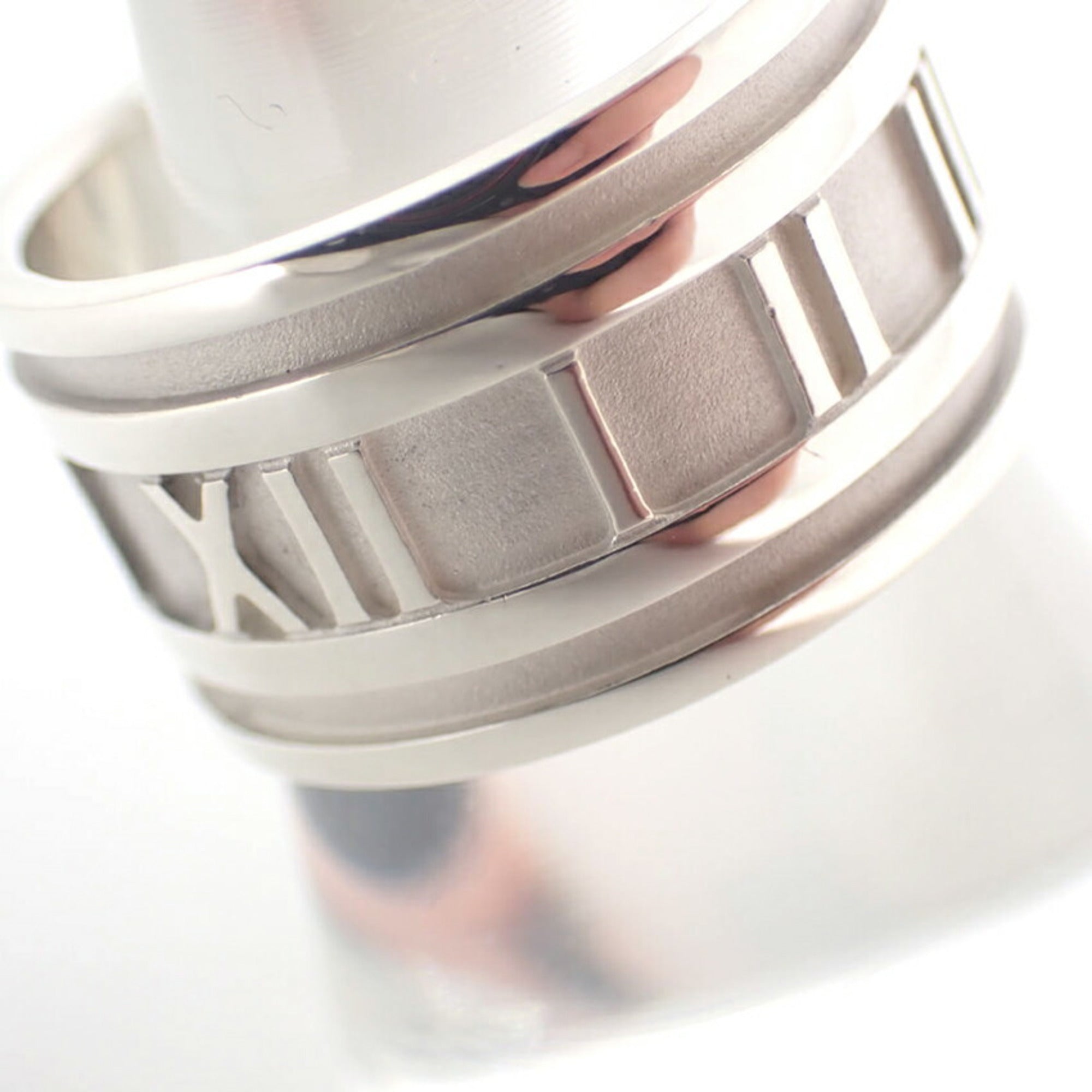 Tiffany Sterling Silver 925 Band Ring (Pre-Owned)
